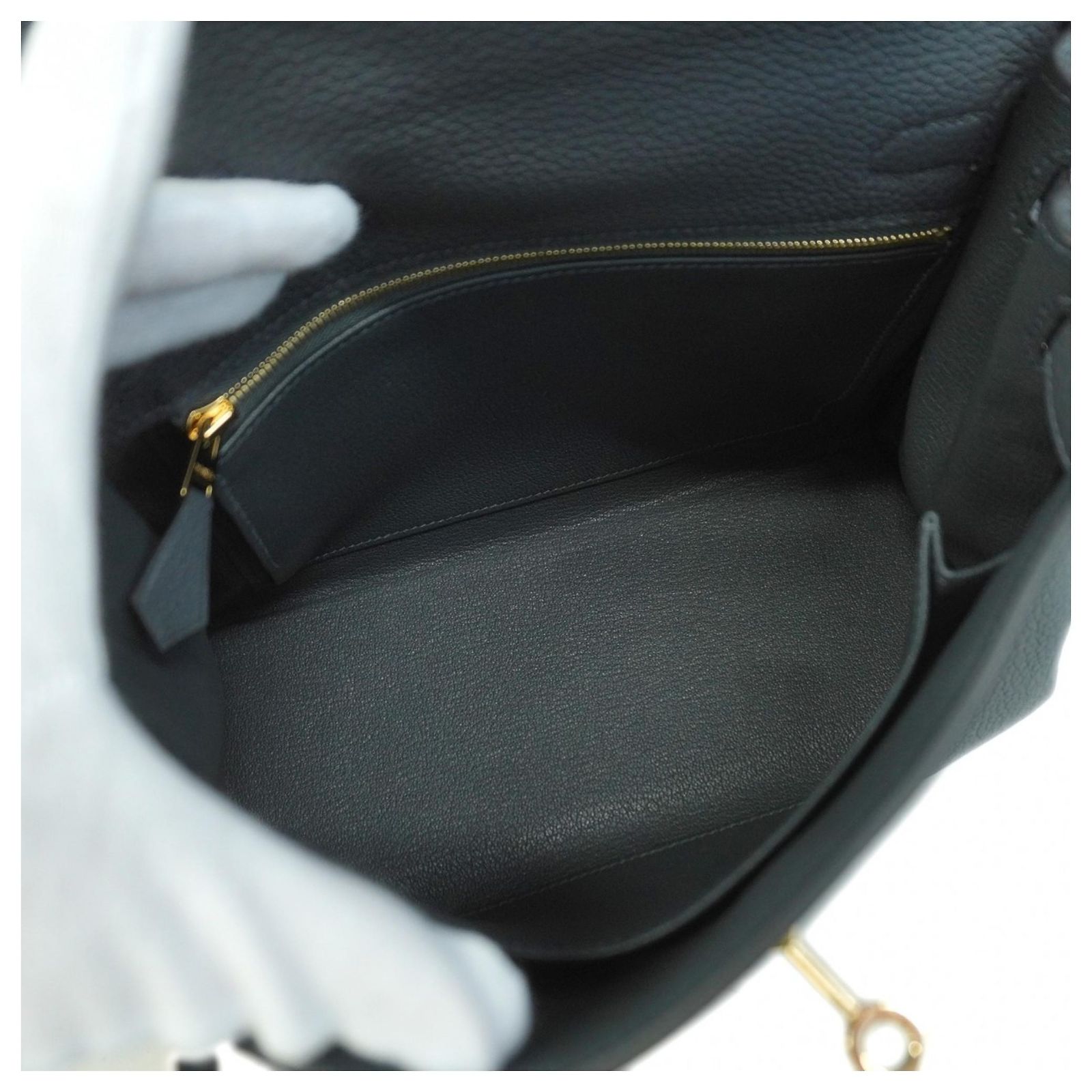 Hermès Hermes Kelly 25 Togo Handbag Leather ref.2011205 - Joli Closet
