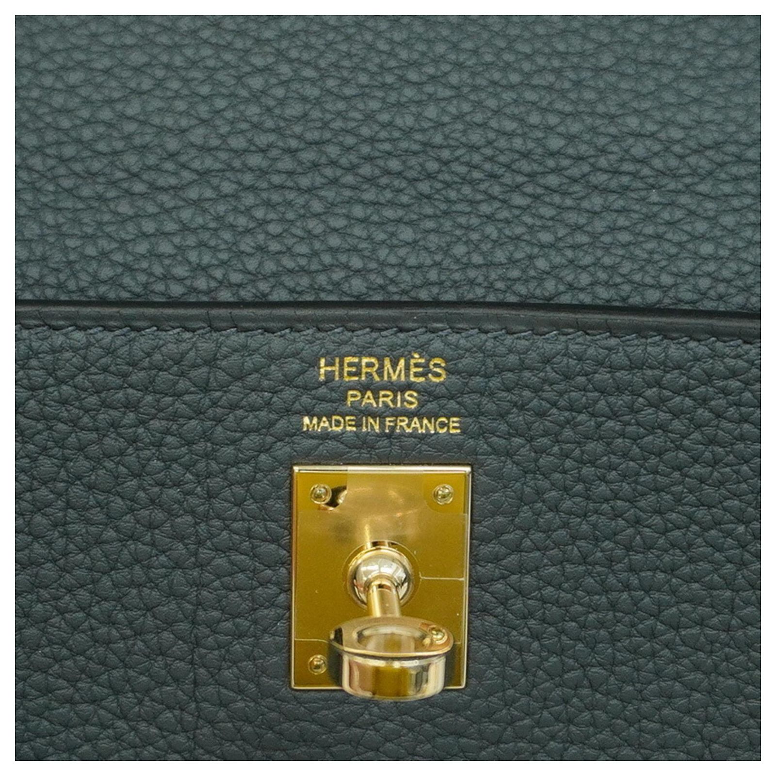 Hermès Hermes Kelly 25 Togo Handbag Leather ref.2011205 - Joli Closet
