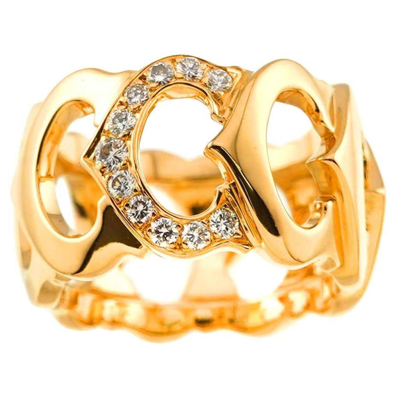 Cartier C de #51 Ring in 18K Yellow Gold ref.2011391 - Joli Closet