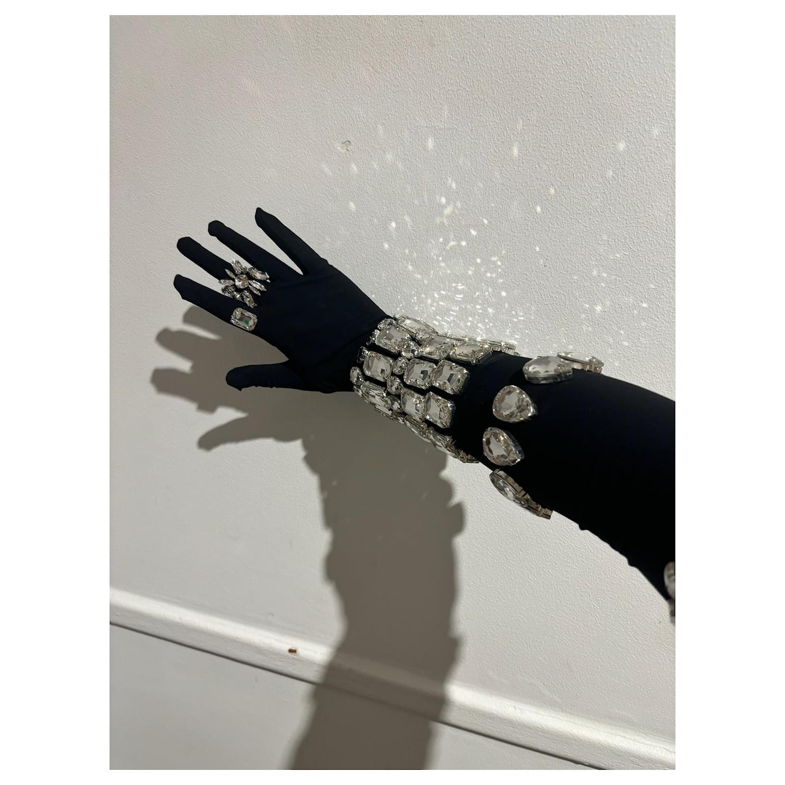 DOLCE & GABBANA Gloves T.International M Synthetic Black ref