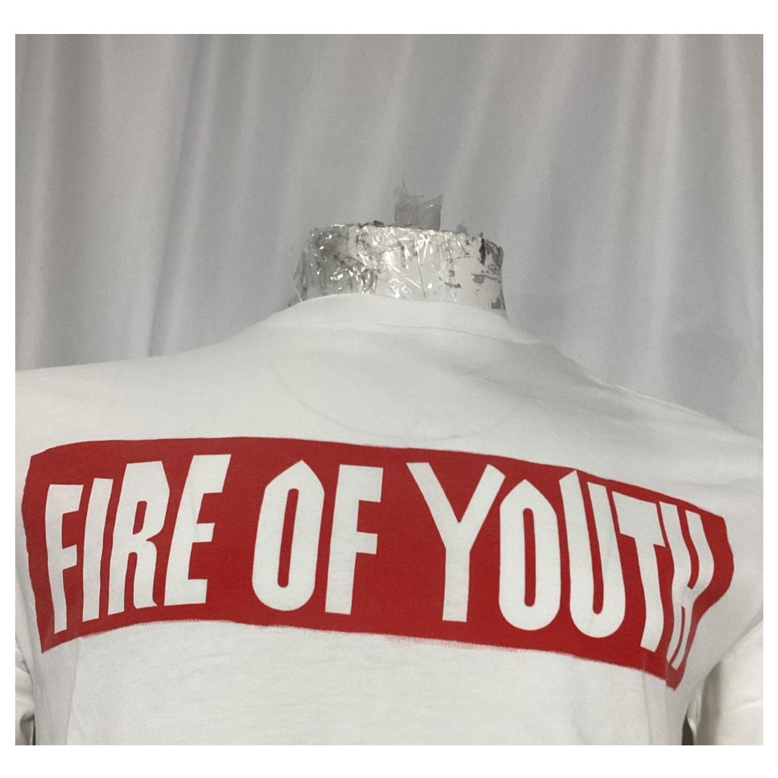 Loewe Fire of Youth T-Shirt in White Cotton ref.2015768 - Joli Closet