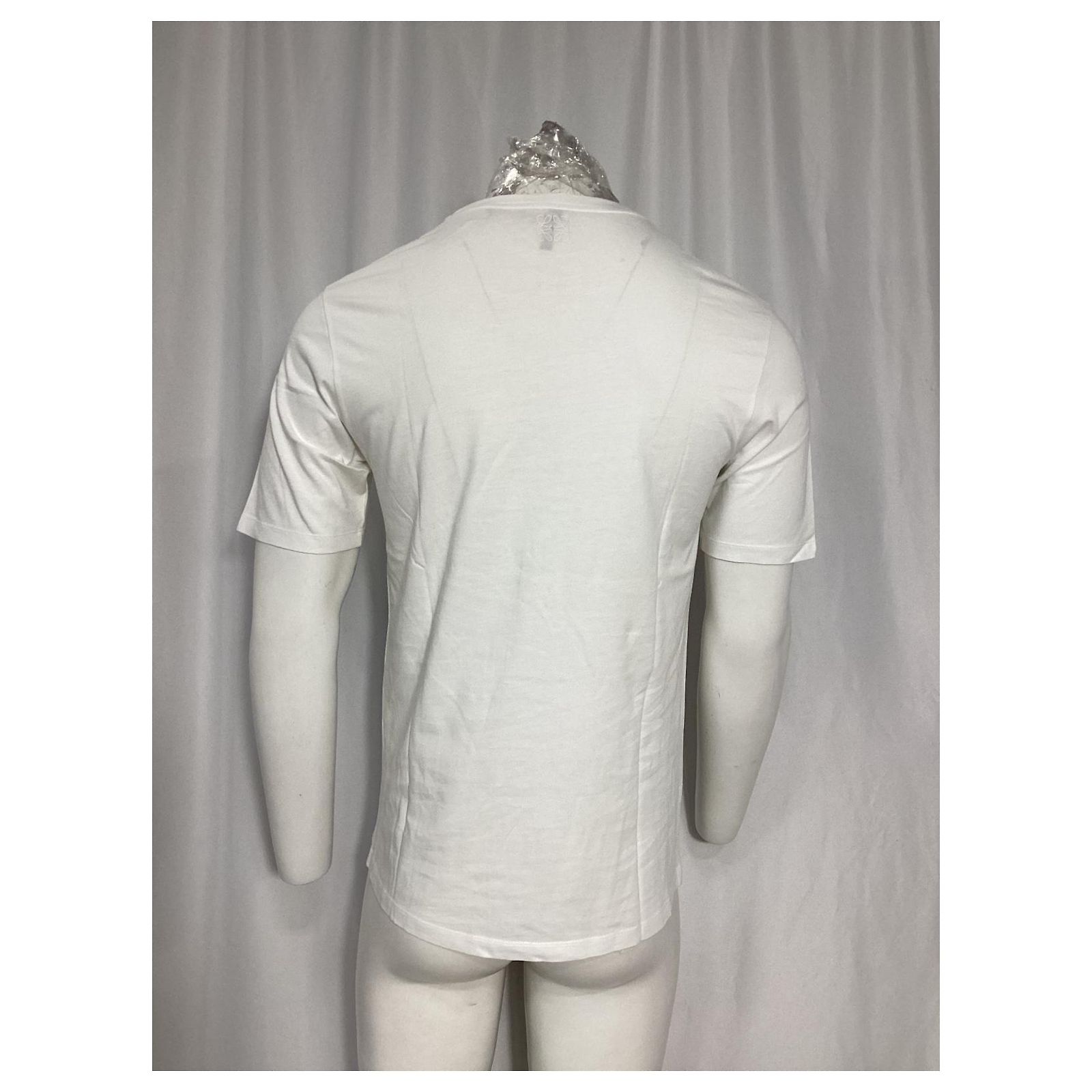 Loewe Fire of Youth T-Shirt in White Cotton ref.2015768 - Joli Closet