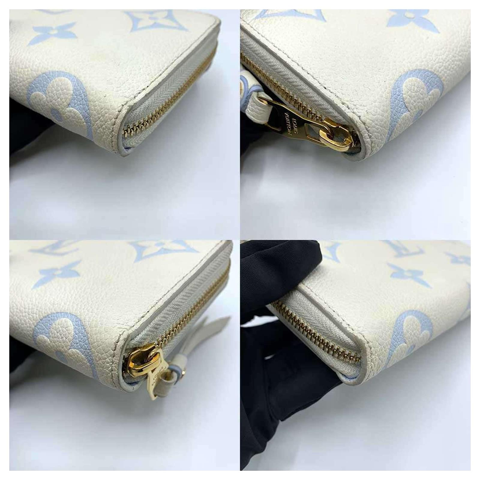 Louis Vuitton Zippy Wallet Monogram Bicolor Empreinte Cloth  ref.2022512