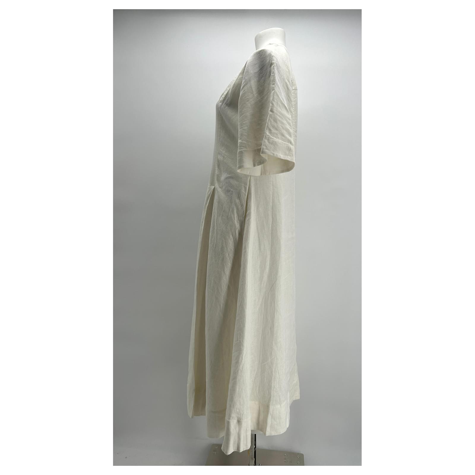 COS Dresses T.FR 38 Linen White ref.2025010 - Joli Closet COS Dresses T.FR 38 Linen White ref.2025010 - Joli Closet