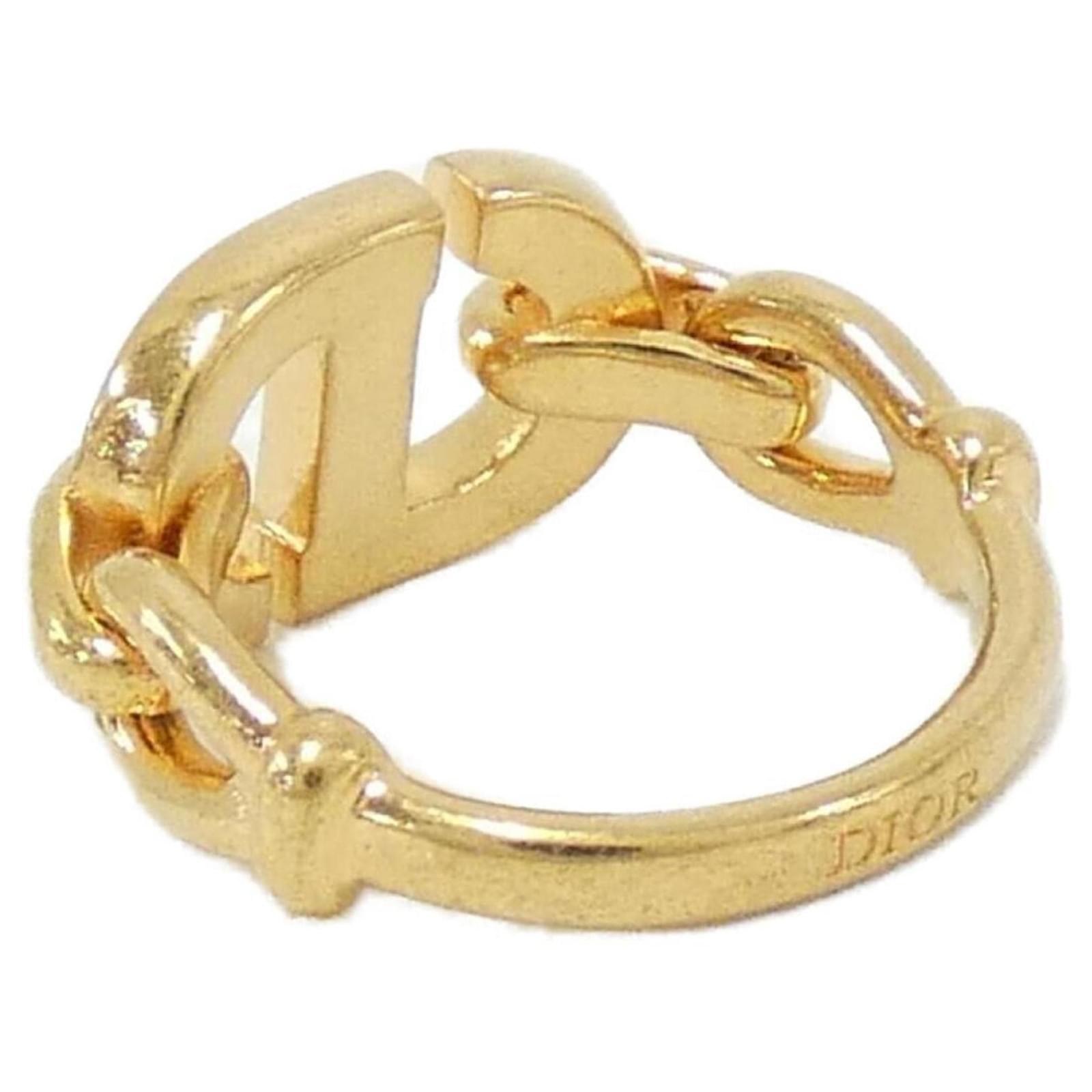 Christian Dior 30 Montaigne R1460W0MCY Ring Golden ref