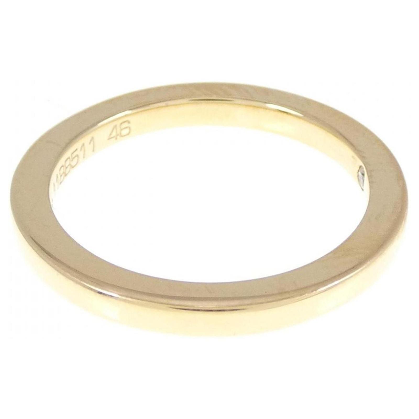 Chaumet 18K Yellow Gold Band Ring ref.2026065 - Joli Closet