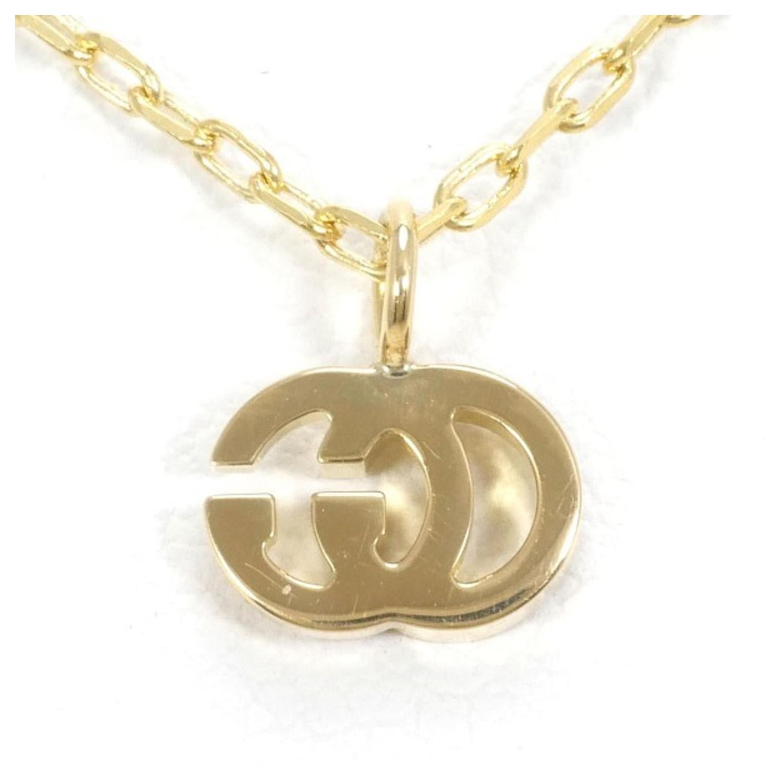 限定値下　Ops. GOUCCIA series Ｋ18YELLOWGOLD オンライン限定 GGランニング 18K ネックレス ・18K イエロー