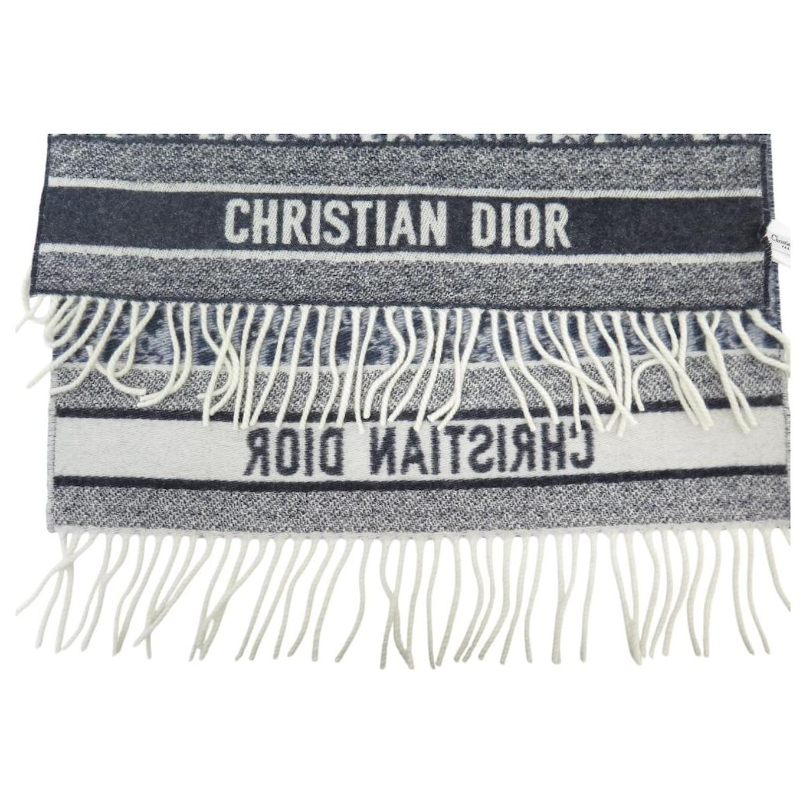 小物 Christian Dior archive Cashmere scarf Dior Oblique Monogram Cashmere Scarf. Brand new. Never used