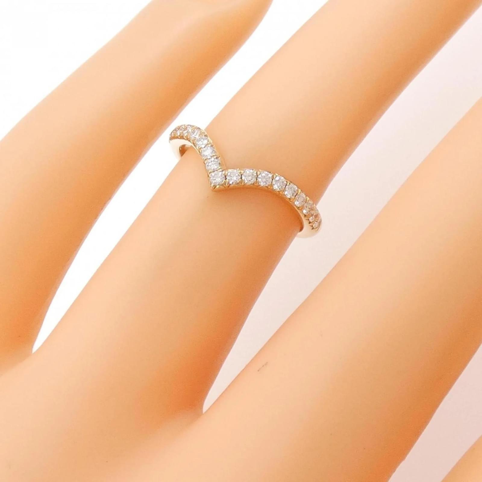 Tiffany Co Tiffany Soleste V-Band Ring Pink gold