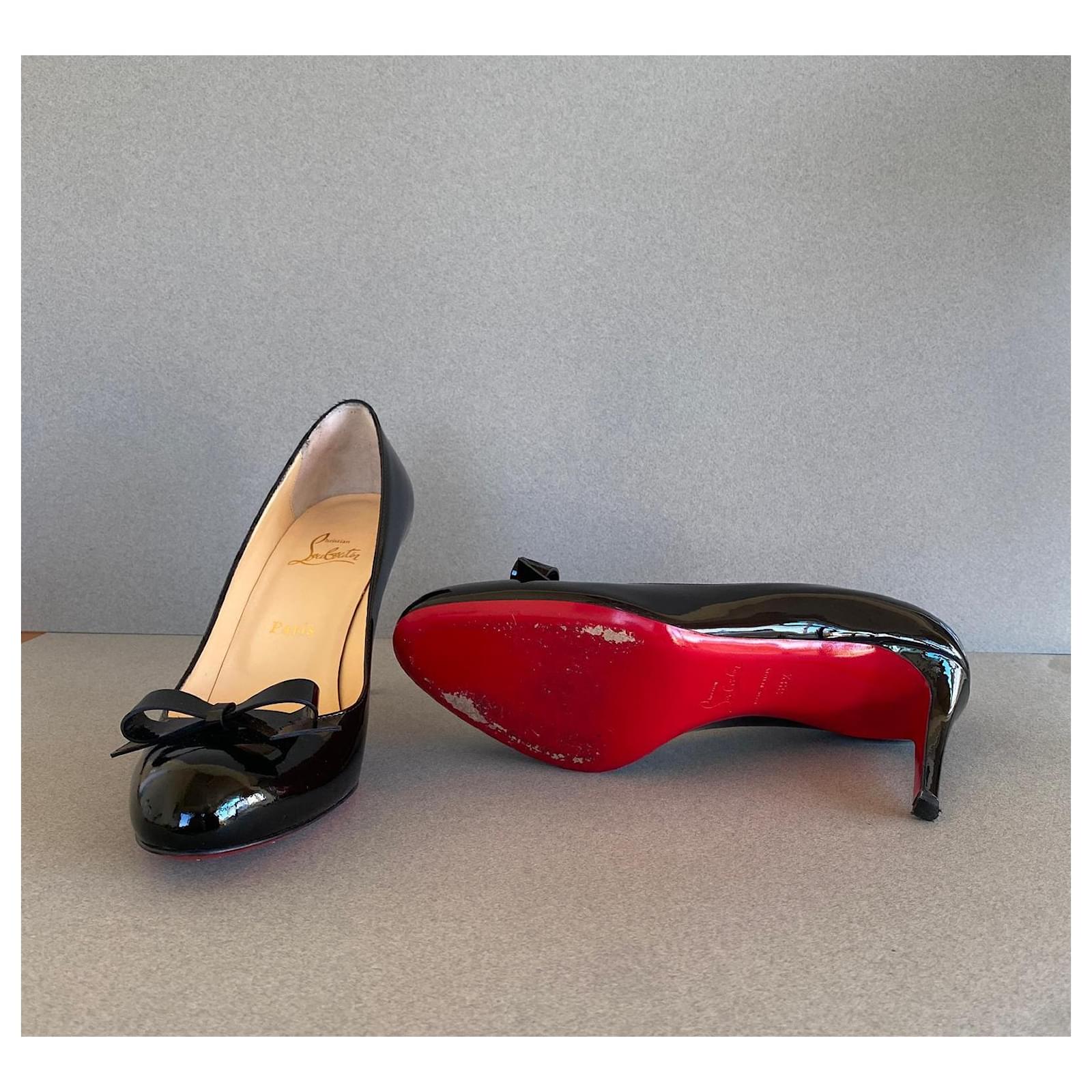 Christian Louboutin SIMPLE PUMP 85 パンプス Christian Louboutin | Simple pump 85 black leather | Savannahs