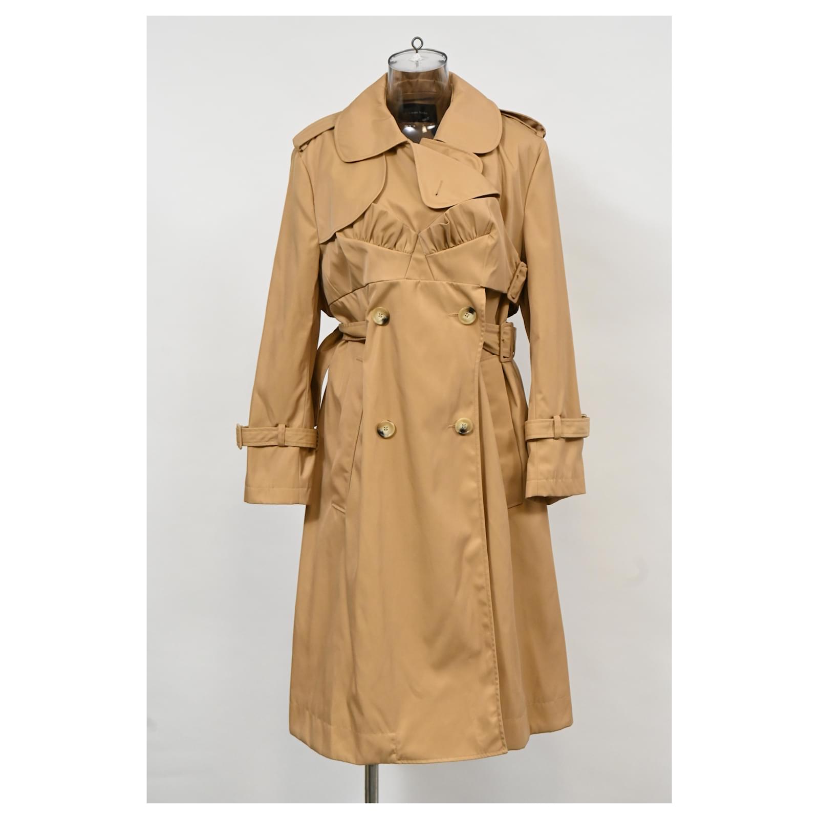 Simone Rocha Trench Coat in Brown Polyamide Red ref.2046931