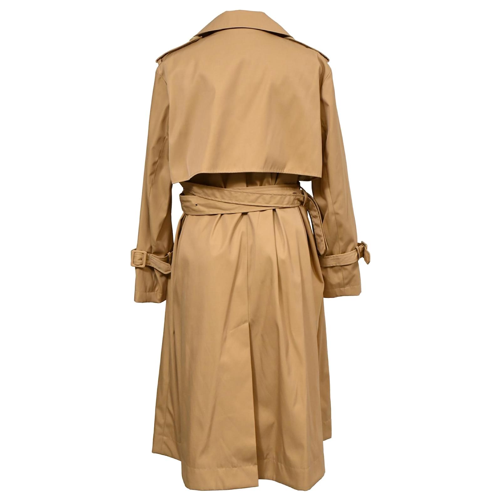トレンチコート Simone Rocha Cotton Trench Coat With Daisy Embroidery Trench coat Simone Rocha Beige size XS International in
