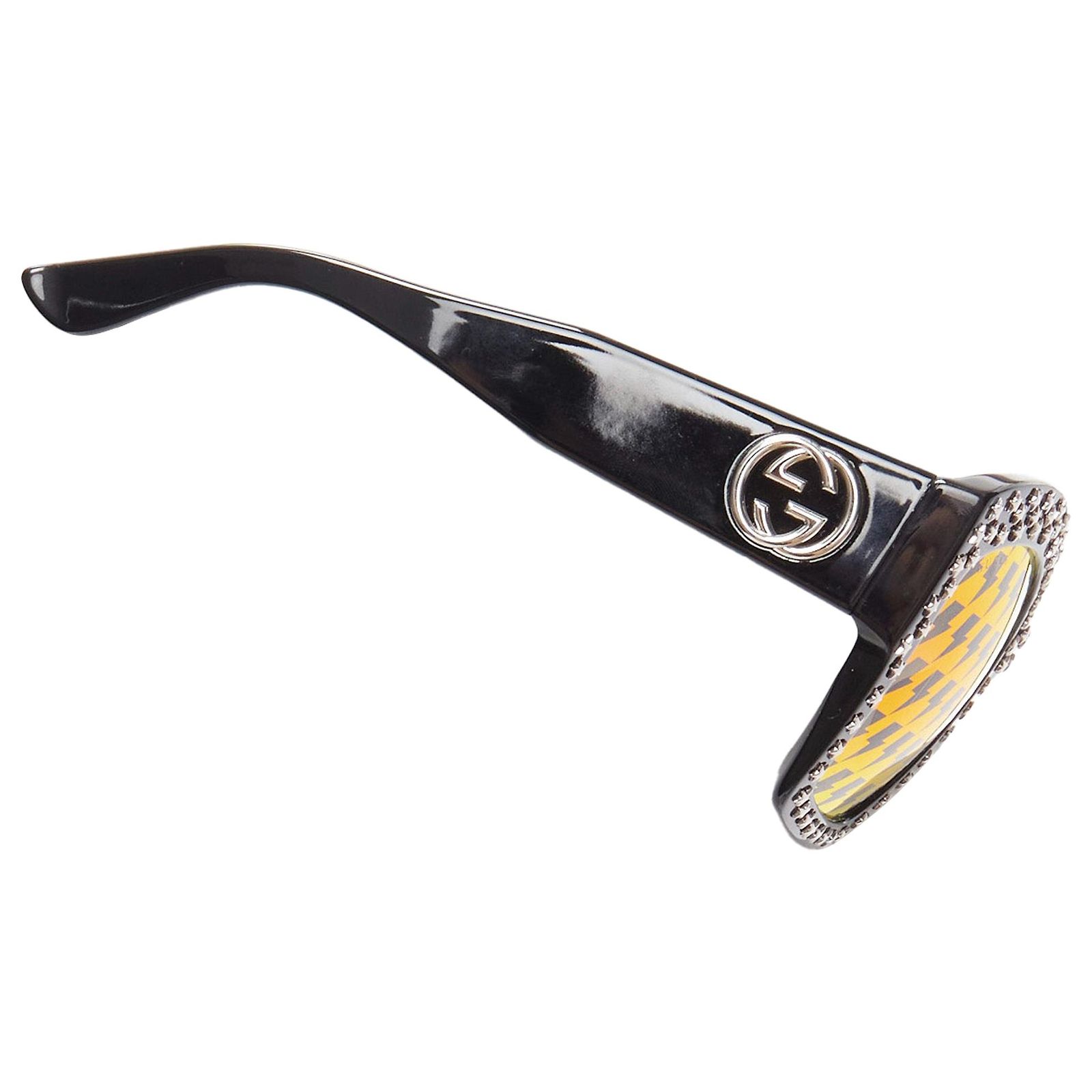 Gucci lens square star stud sunglasses Gucci Eyewear Star Embellished Sunglasses - GG0116S 002, New  main image 4