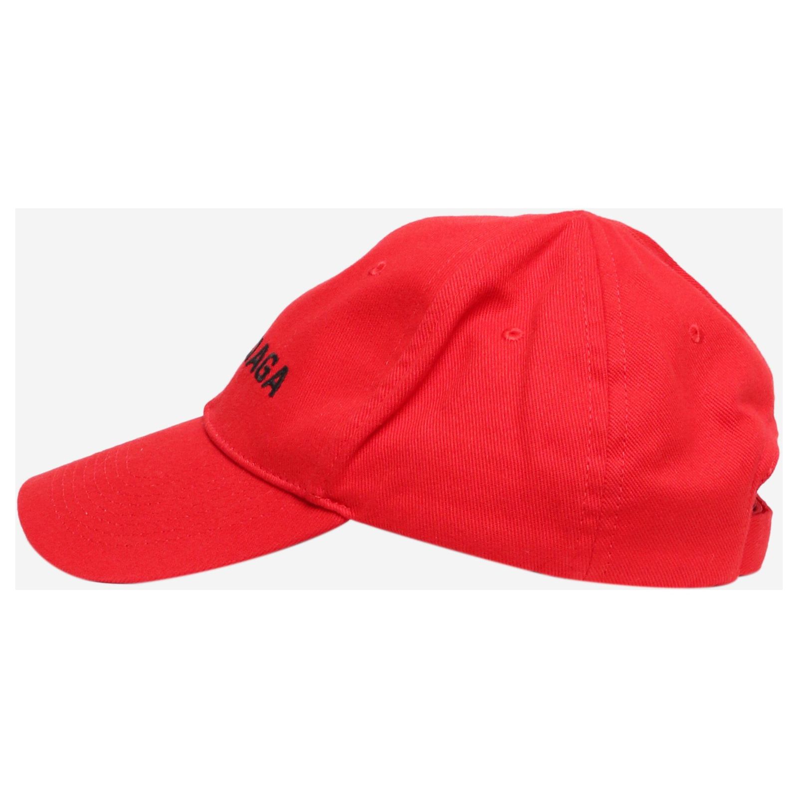 Balenciaga Red logo baseball cap Cotton ref.2066563 - Joli 