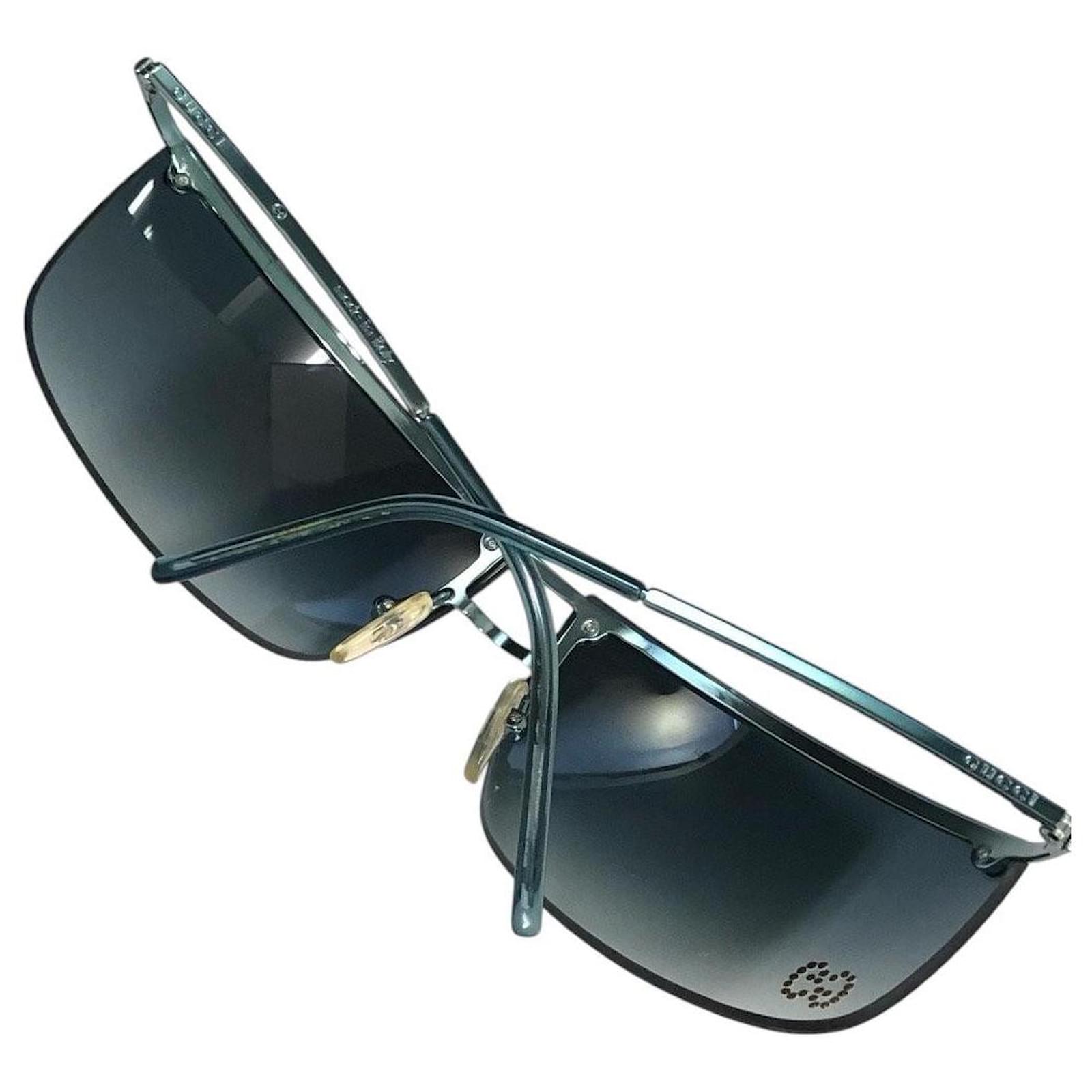 小物 GUCCI linestone rimless sunglasses Gucci GG1703O Sunglasses Rimless Rectangle Shape Custom