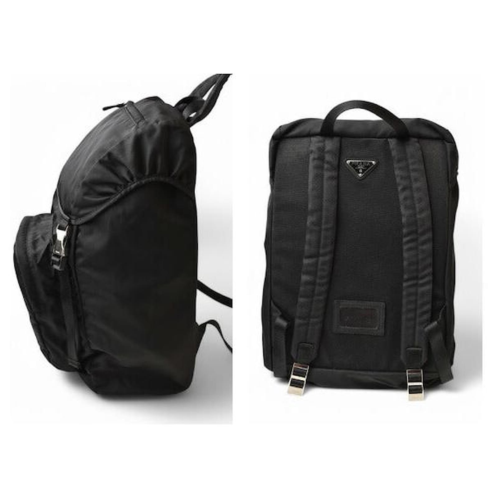 Prada Nylon Backpack Black V135 ref.2069131 - Joli Closet
