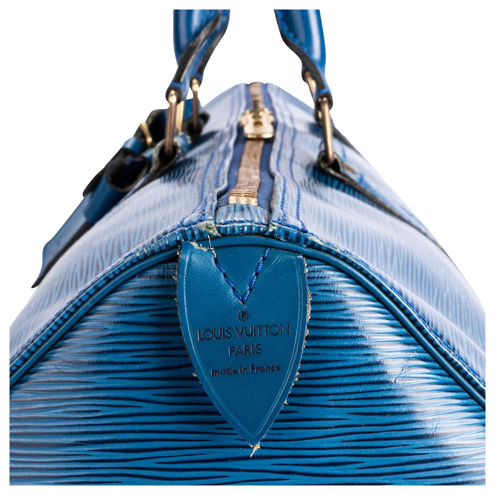 LOUIS VUITTON Travel bags T.  Cloth Blue  ref.2079331