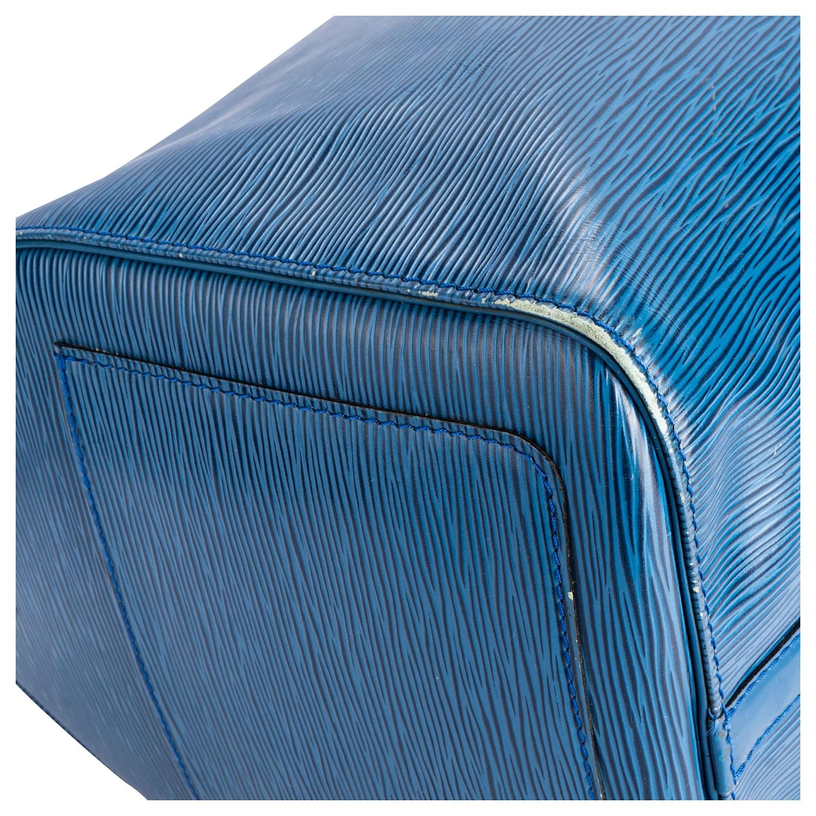 LOUIS VUITTON Travel bags T.  Cloth Blue  ref.2079331