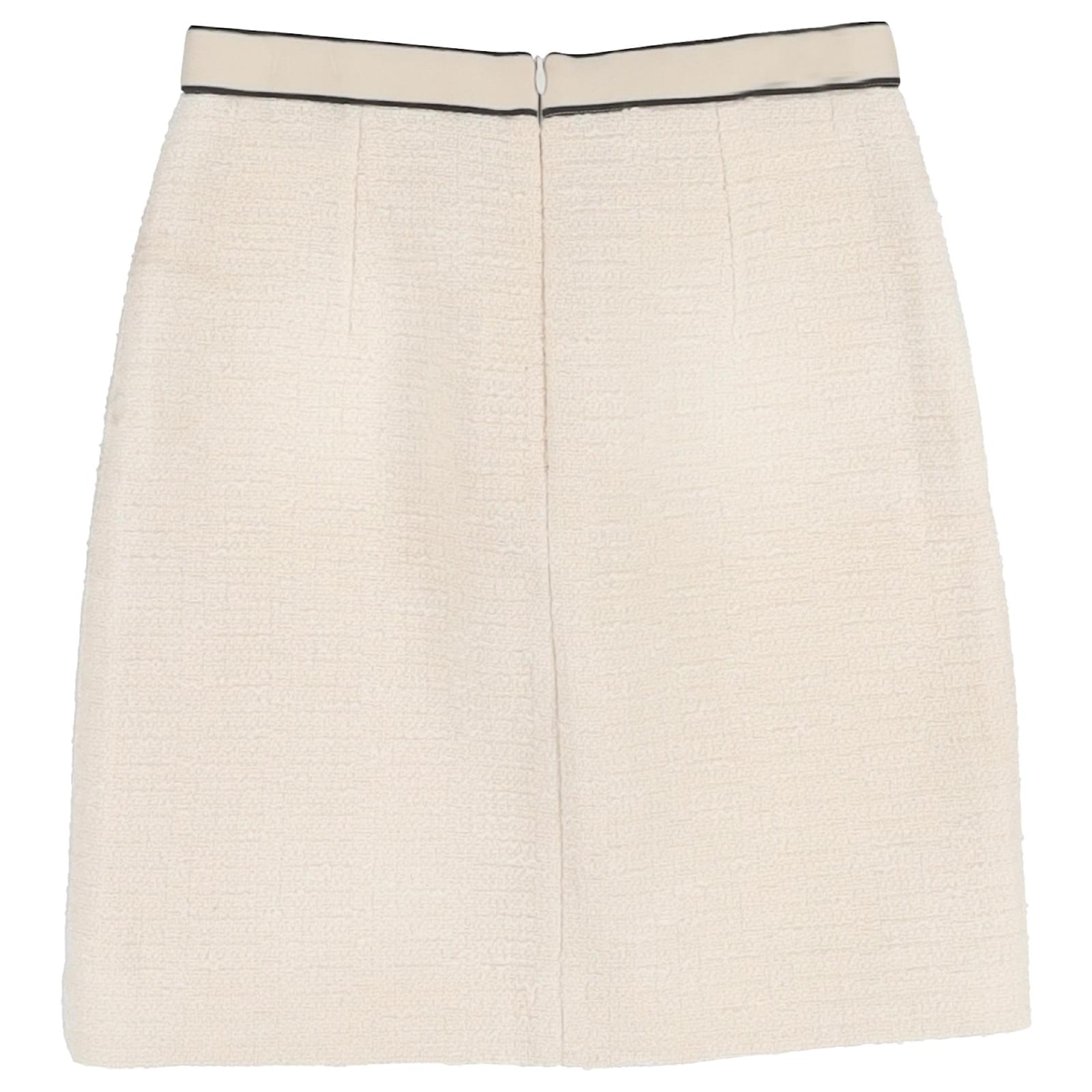 Mini Jupe White Stag Femme – Beige, Coton, Taille 29, Courte, Décontractée