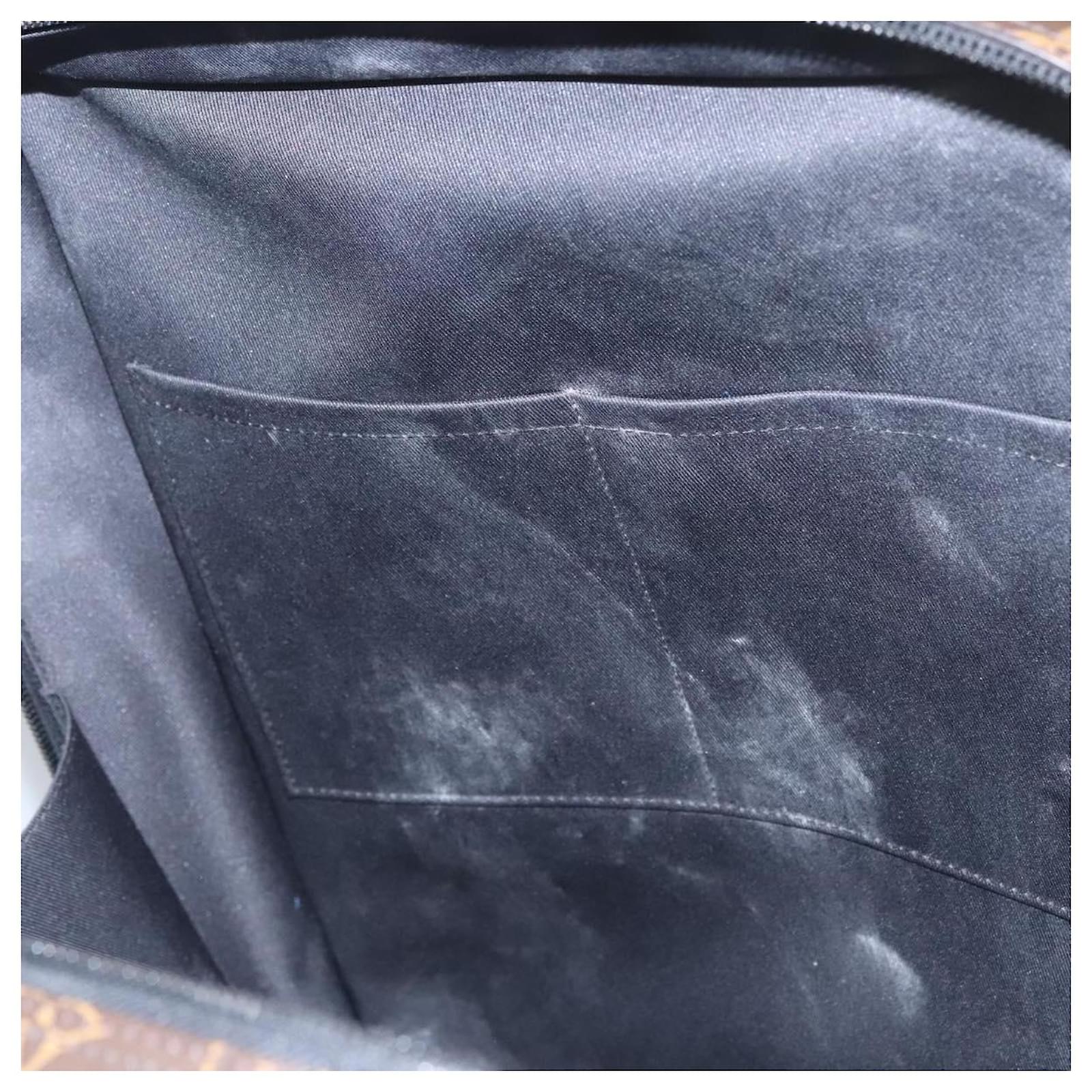 LOUIS VUITTON Monogram Tuftage Soft Trunk Backpack PM Blue M45077 Auth PP272SA Cloth  ref.2084669