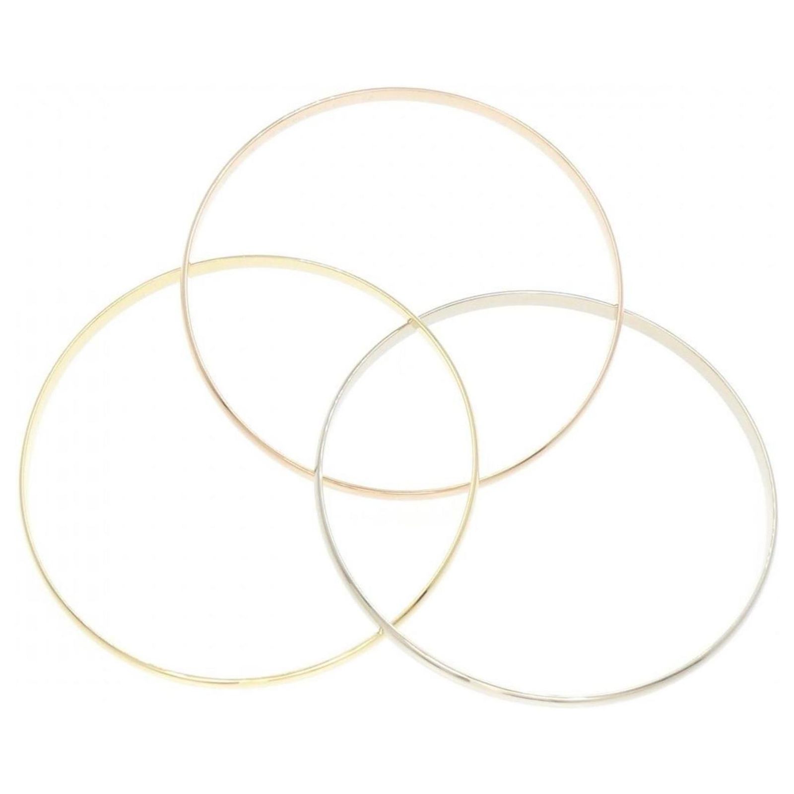 Cartier Trinity Golden White gold ref.2090464 - Joli Closet