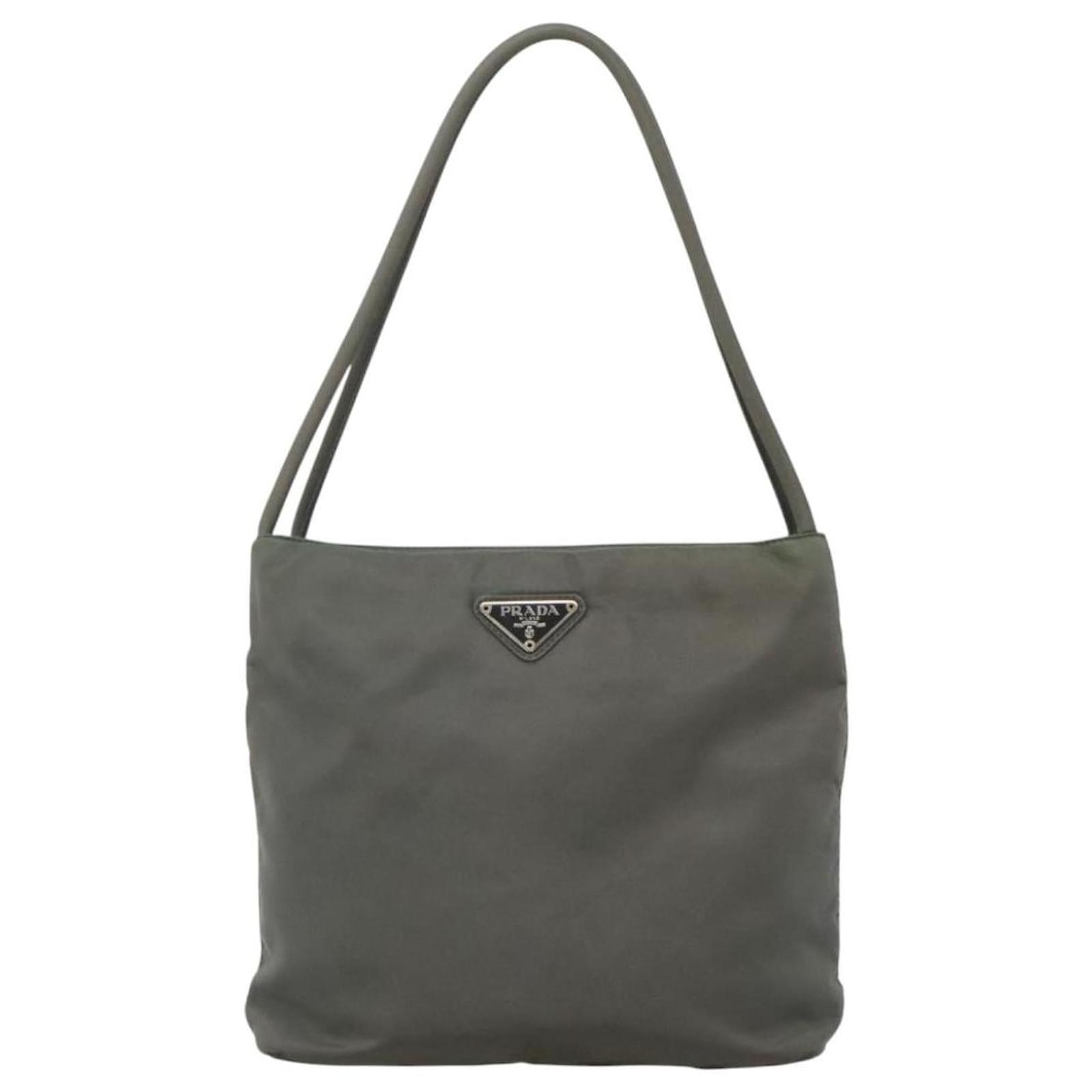 Prada Nylon Bag Prada Gray Handbag Prada Grey Bag PRADA Prada