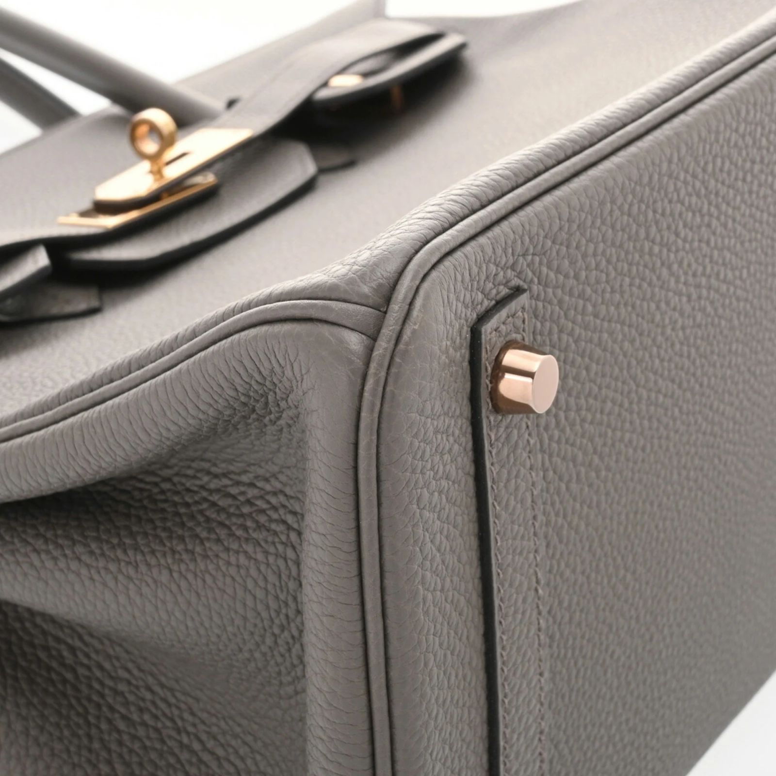 Hermès Hermes Birkin 30 Handbag in Etain Grey Leather ref.2094931 ...