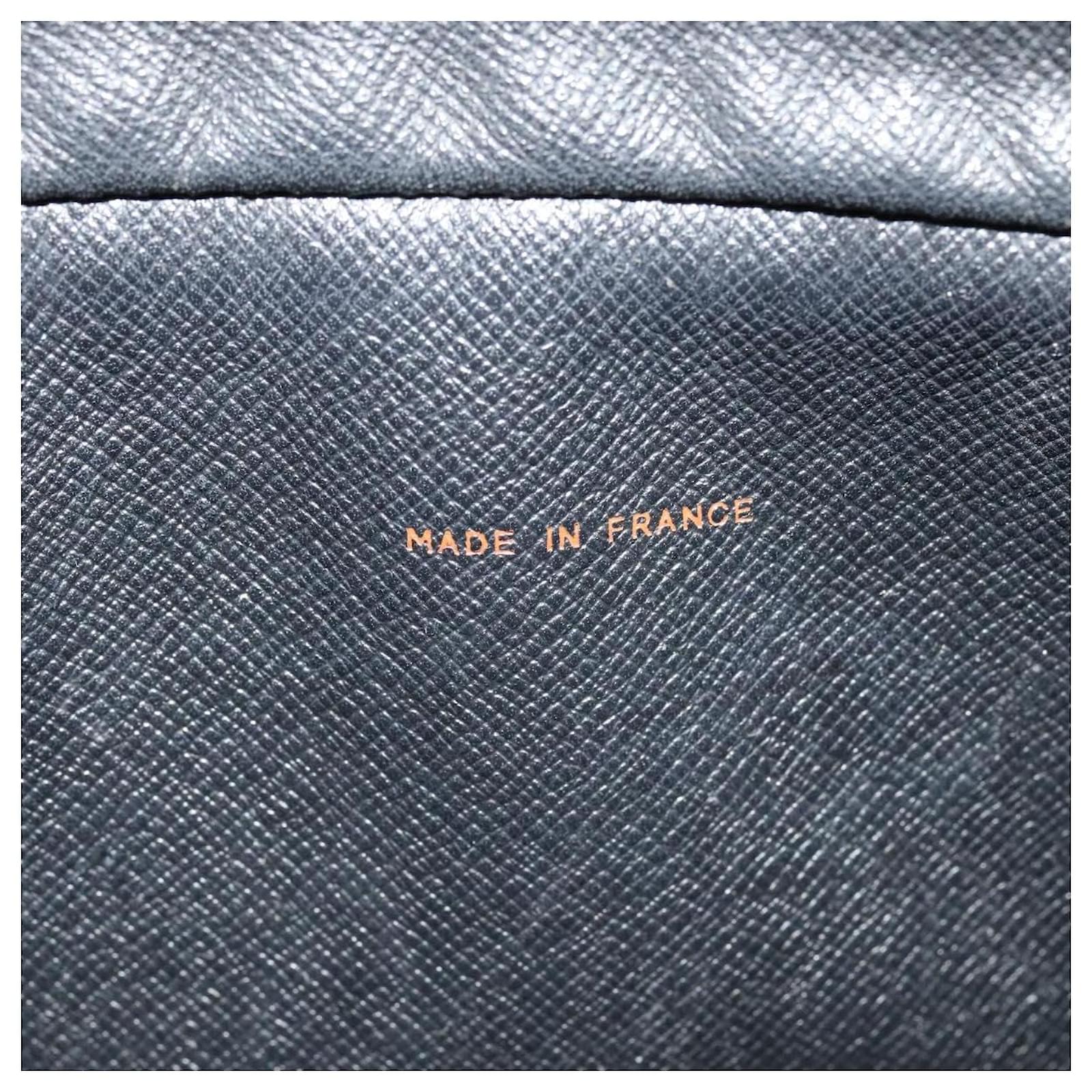 LOUIS VUITTON Epi Porte Documents Voyage Business Bag Blue M54475 Auth KD067 Leather  ref.2097187