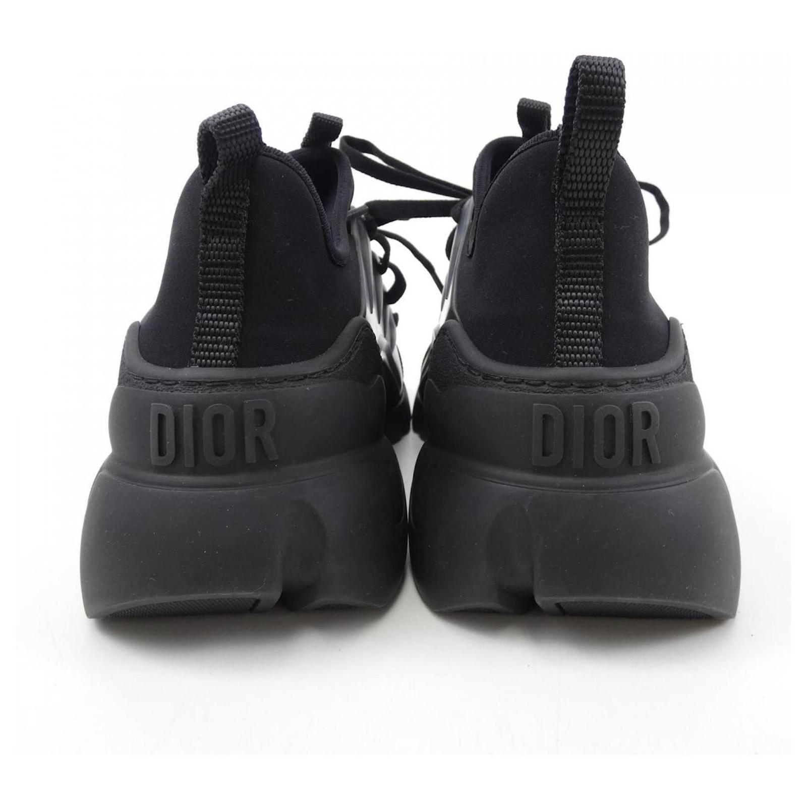 Dior スニーカー ブラック レザー Christian Dior Black Sneakers ref.2099359 - Joli Closet