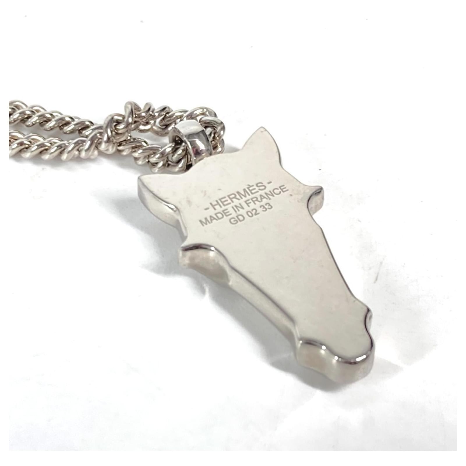 【HERMES】Destrier necklace Collier Destrier | Hermès France