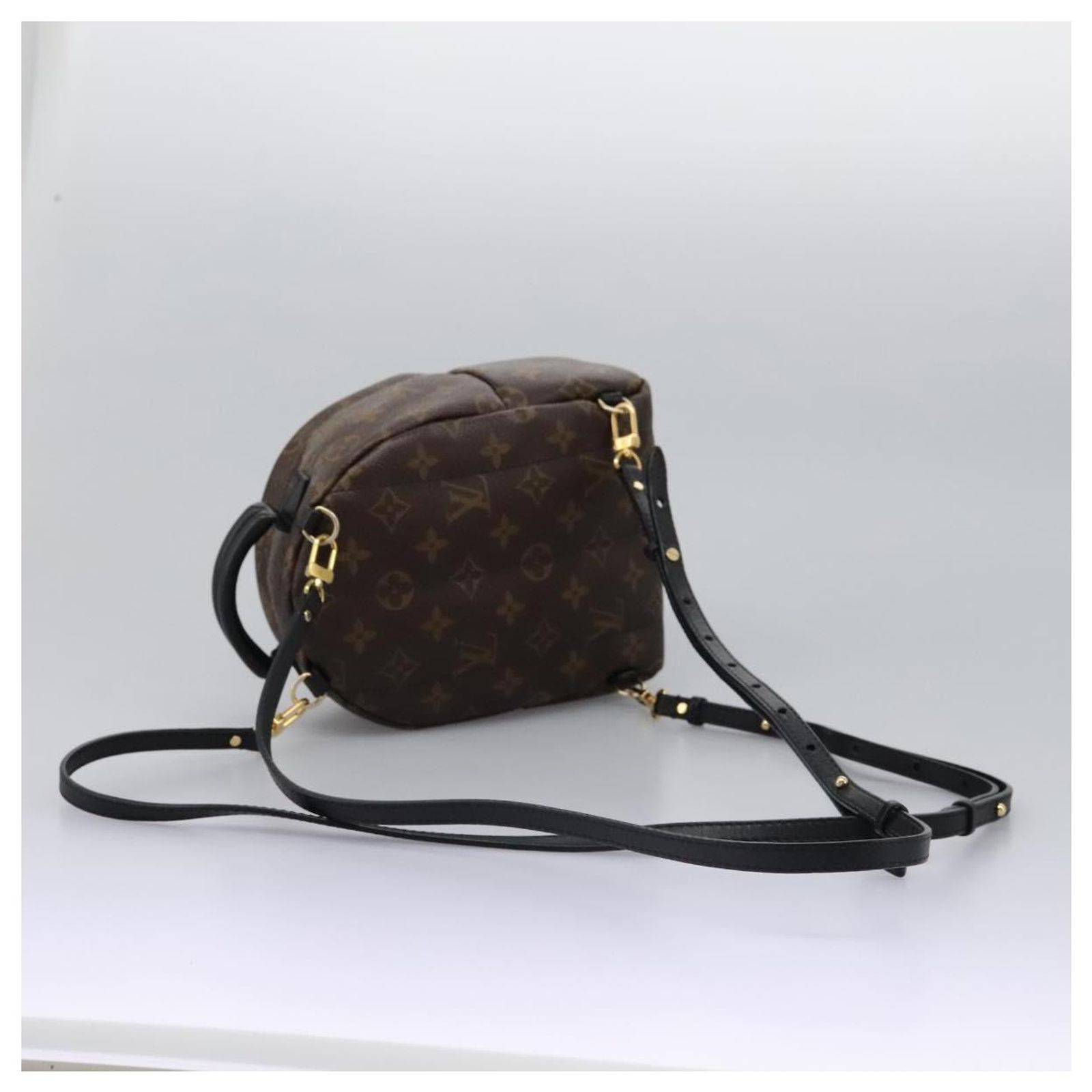LOUIS VUITTON Monogram Palm Springs MINI Backpack M41562 LV Auth IN006 LOUIS VUITTON Monogram Palm Springs MINI Backpack M41562 LV  main image 2