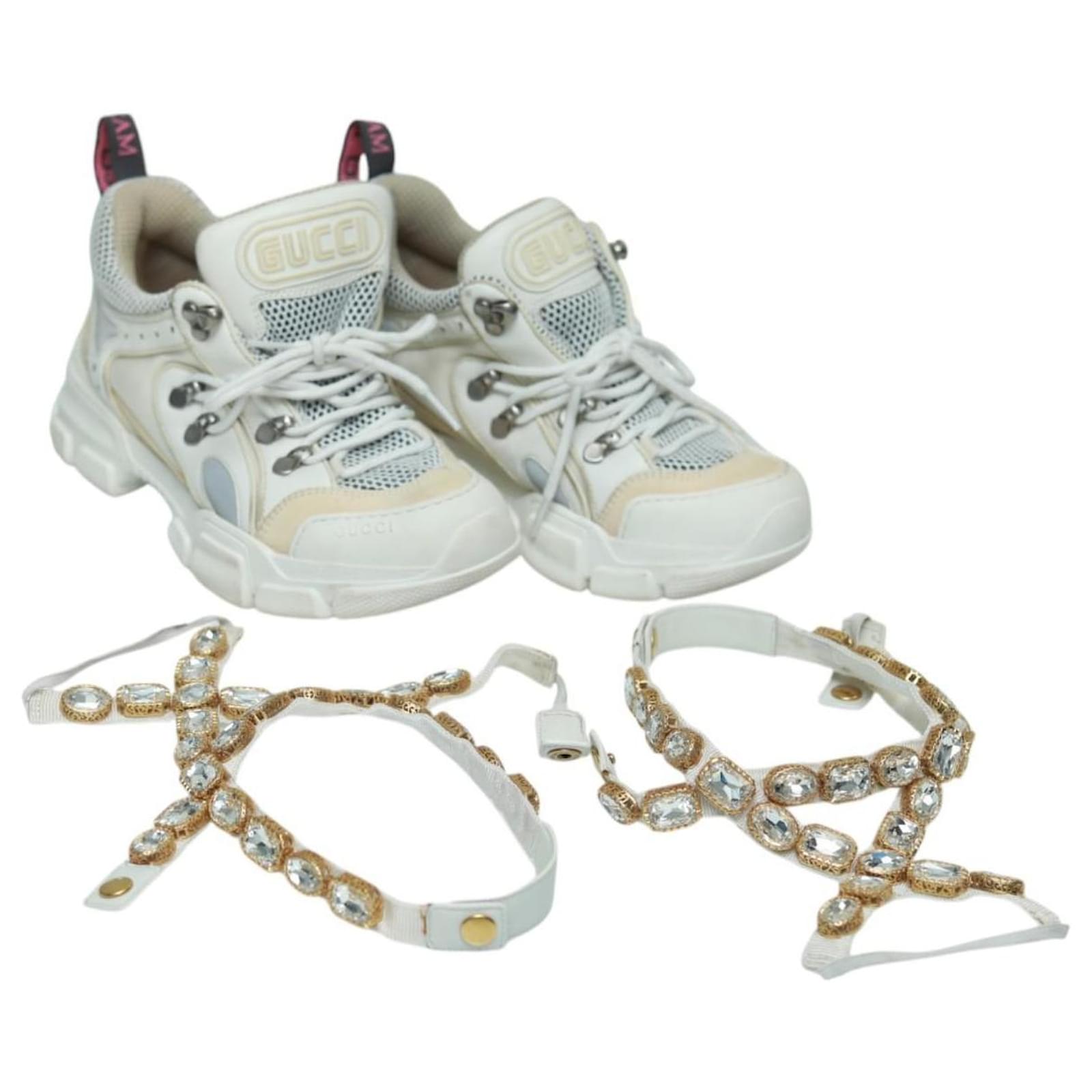 Gucci Ace Basket Gucci Chaine Baskets Gucci Flashtrek Blanches