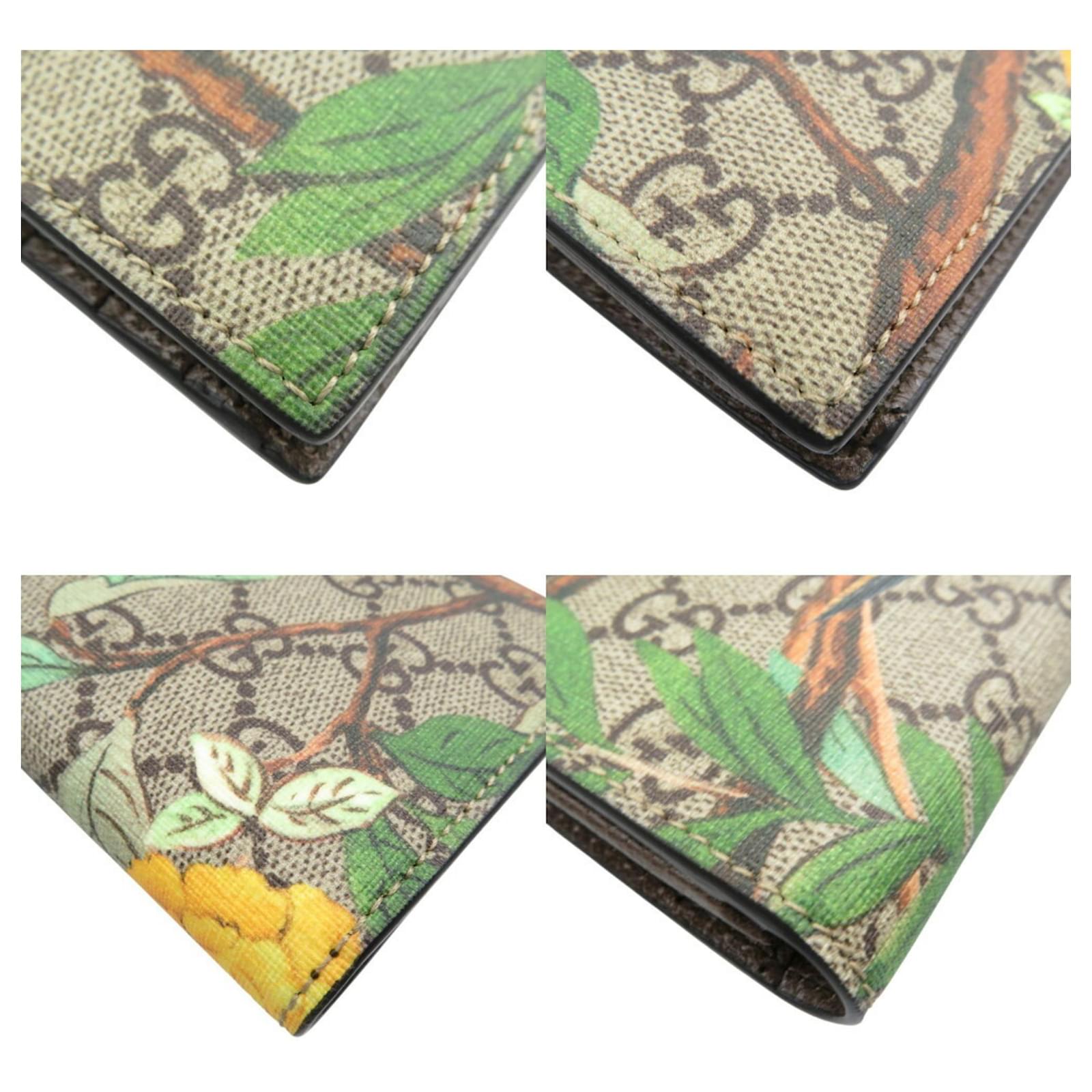 小物 GUCCI Tian Tropical Bird Bifold Wallet 小物 GUCCI Tian