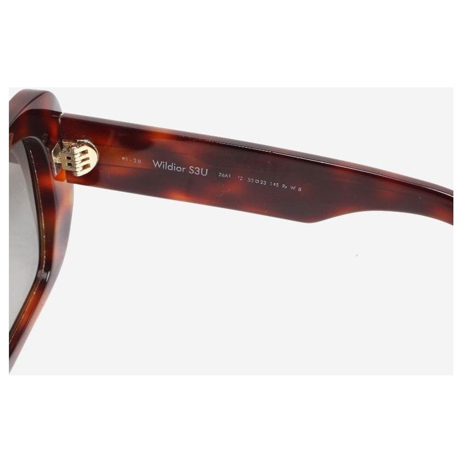 Dior - Sunglasses - Wildior S3U - Brown Tortoiseshell Christian Dior Wildior S3U Square Sunglasses - Brown  main image 2