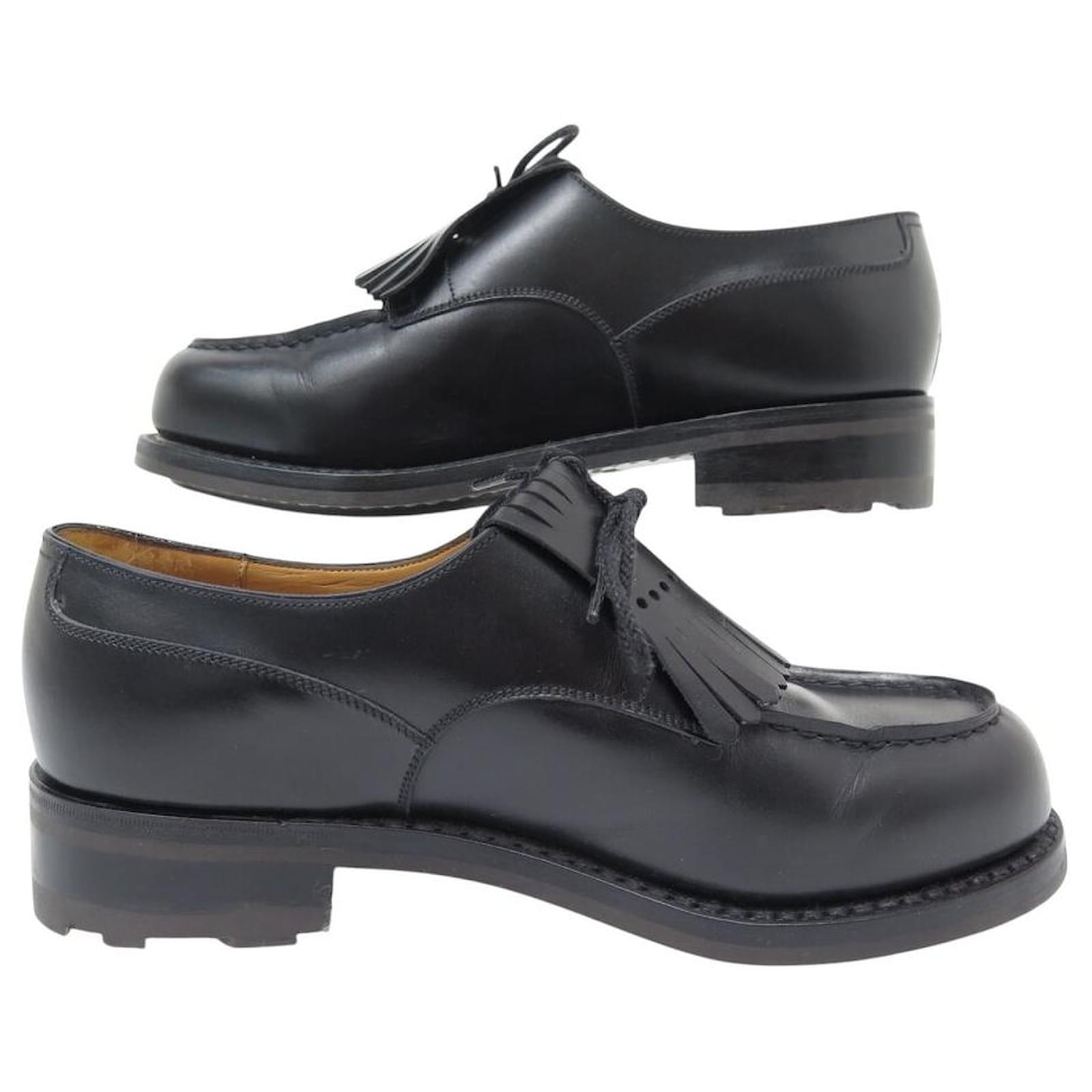 NINE JM WESTON 641 DERBY GOLF 5D 39 IN BLACK LEATHER ref.JC2124205