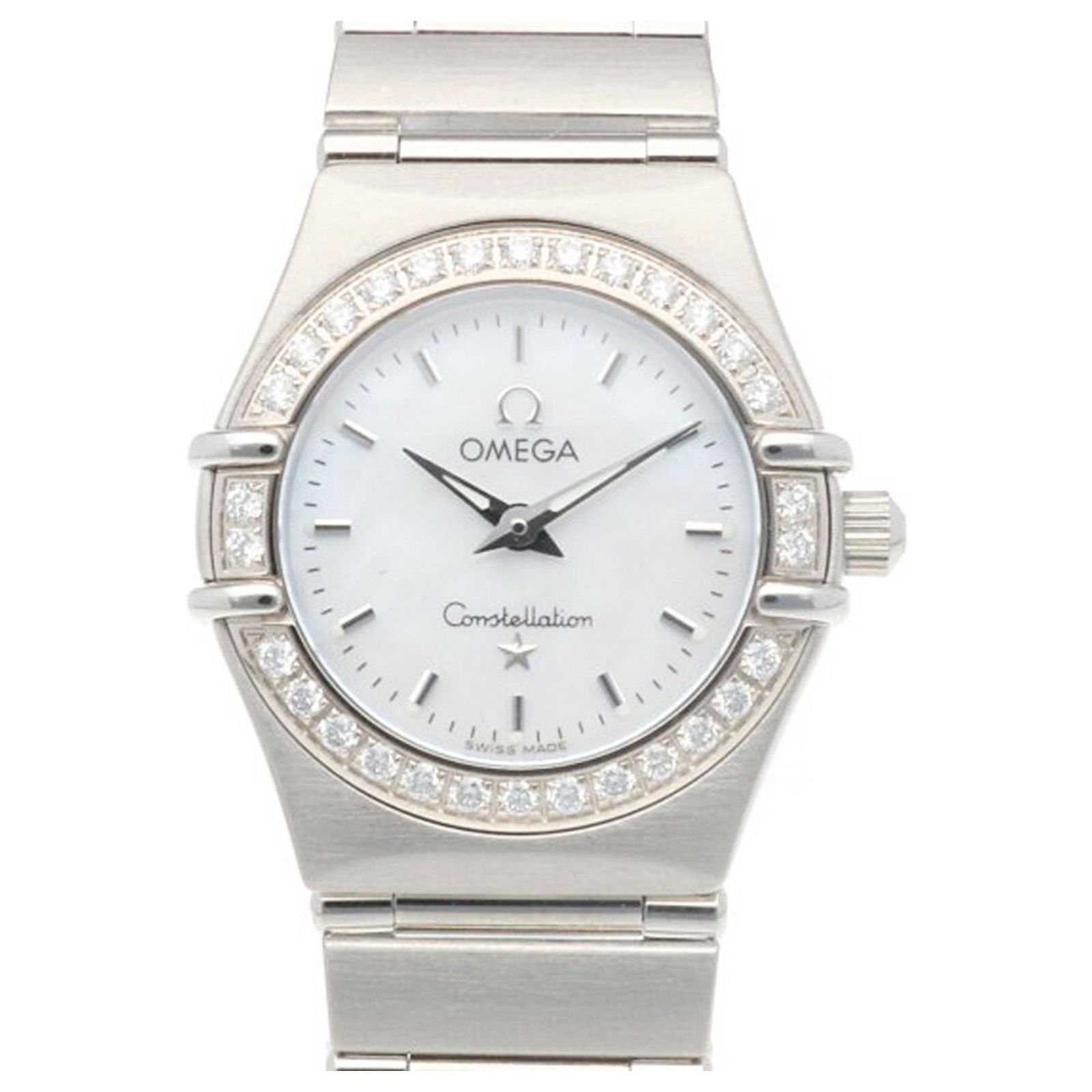 Omega Constellation White Steel ref.2124575 - Joli Closet