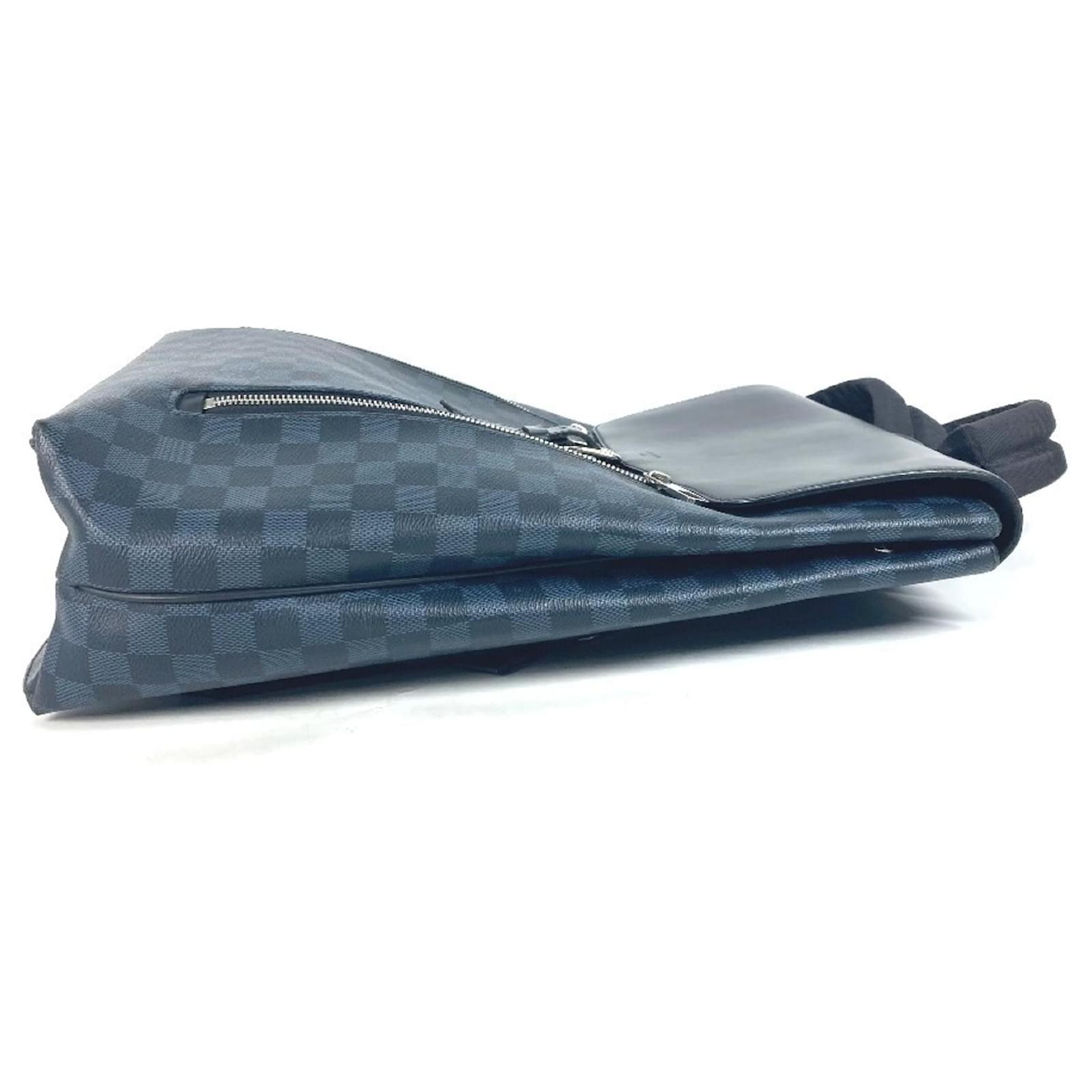 Louis Vuitton Damier Cobalt Newport Backpack Navy blue Cloth  ref.2129746