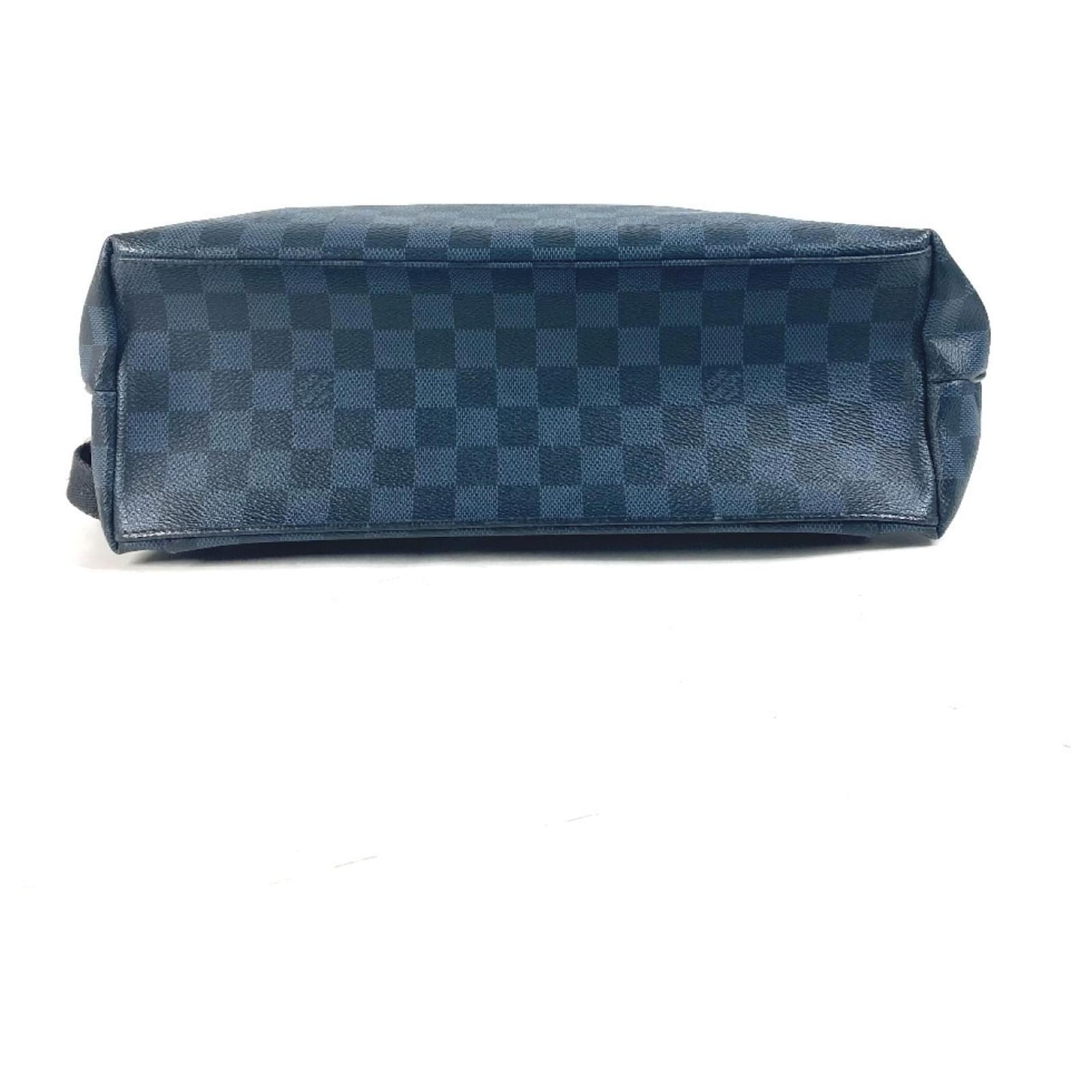 Louis Vuitton Damier Cobalt Newport Backpack Navy blue Cloth  ref.2129746