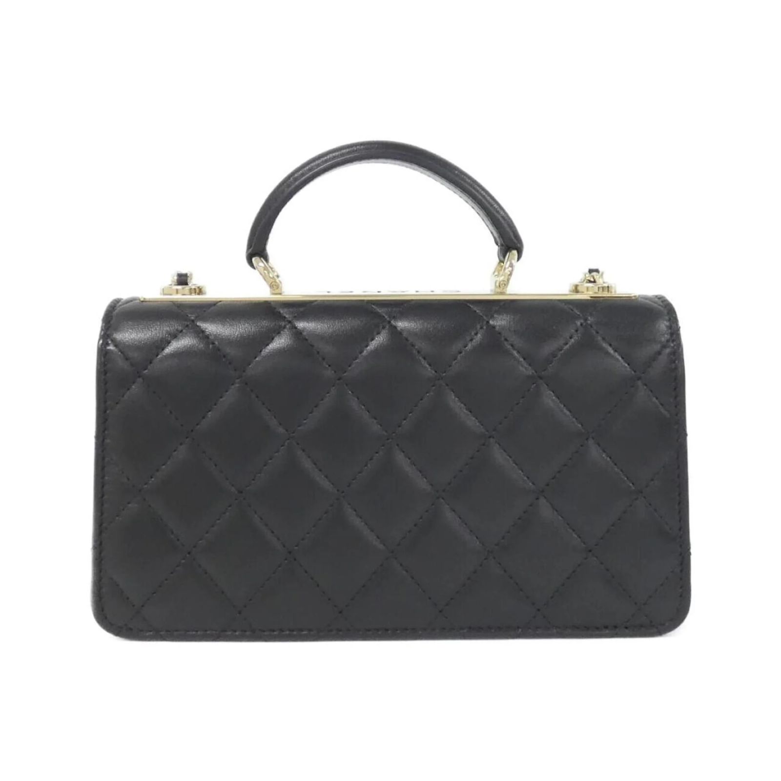 Chanel AP4184 Chain Clutch Black Leather ref.2132473 (Sold) - Joli
