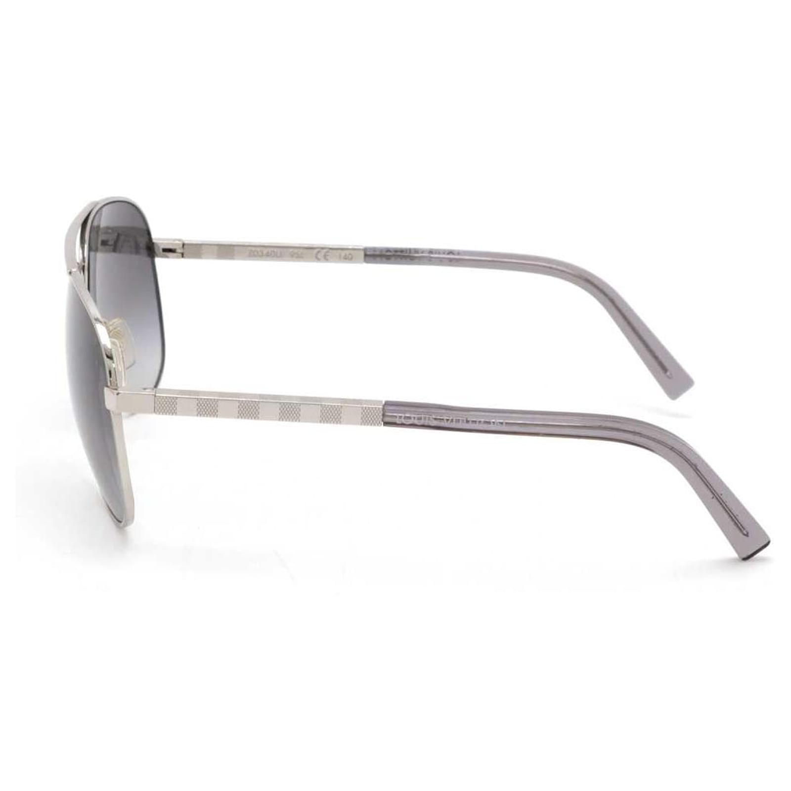 Louis Vuitton Attitude Pilot Sunglasses Z0340U Silvery