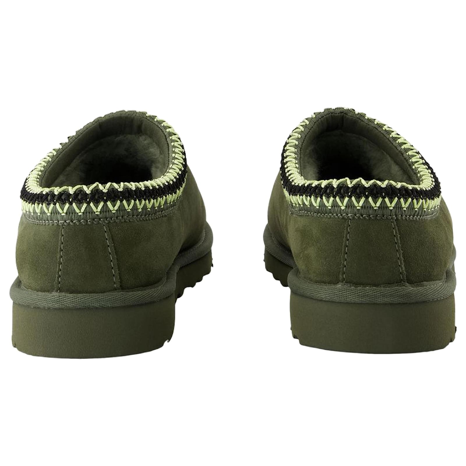 M Tasman Mules - UGG - Leather - Green ref.2134456 - Joli Closet