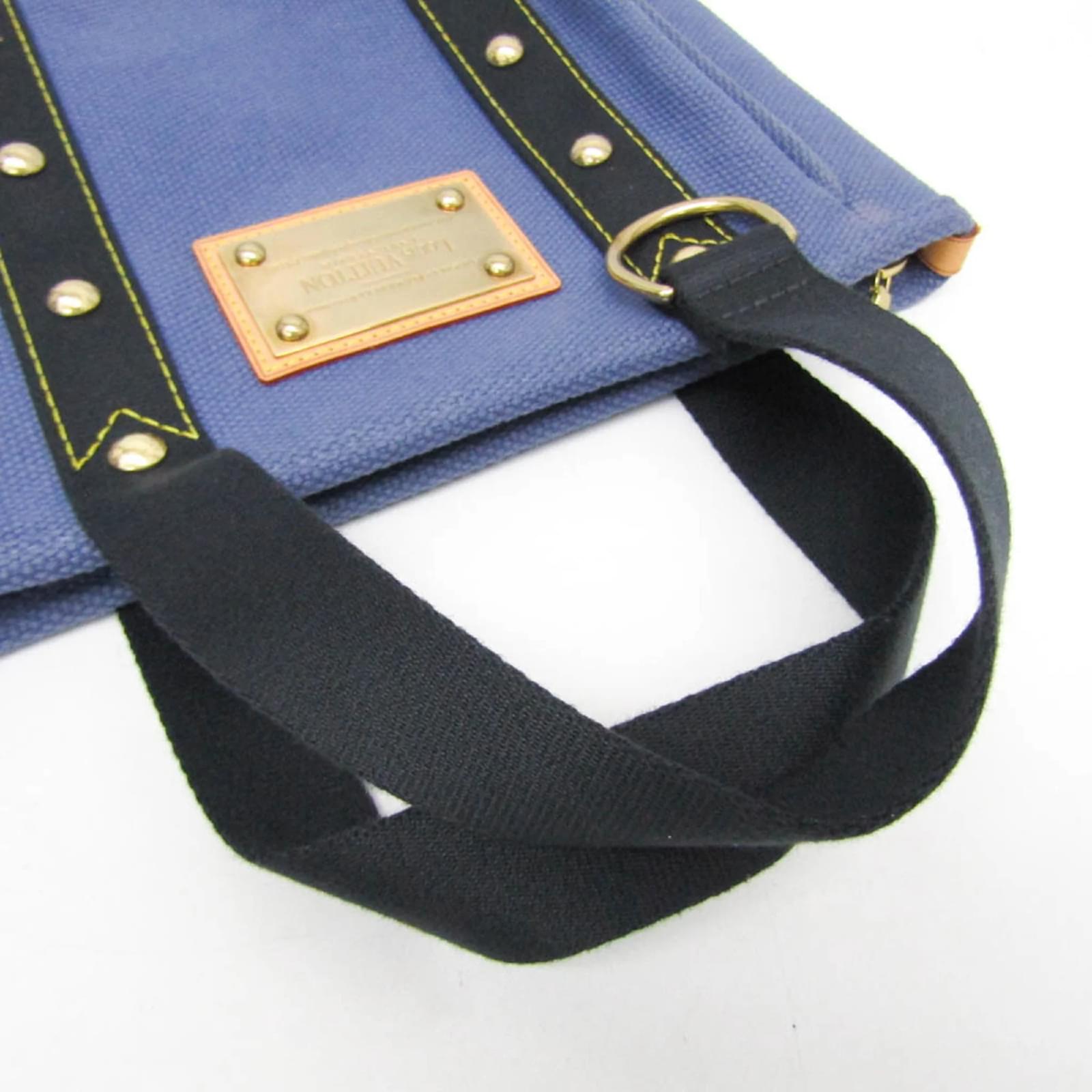 Louis Vuitton Antigua Cabas PM M40090 Women's Tote Bag Blue Cloth ref.2142708