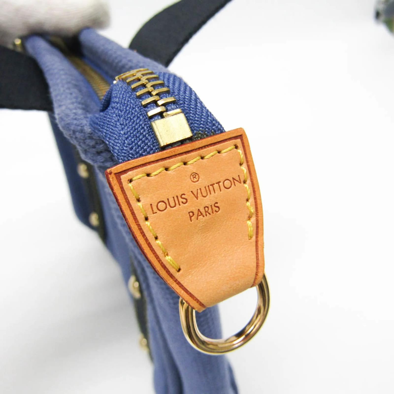 Louis Vuitton Antigua Cabas PM M40090 Women's Tote Bag Blue Cloth ref.2142708