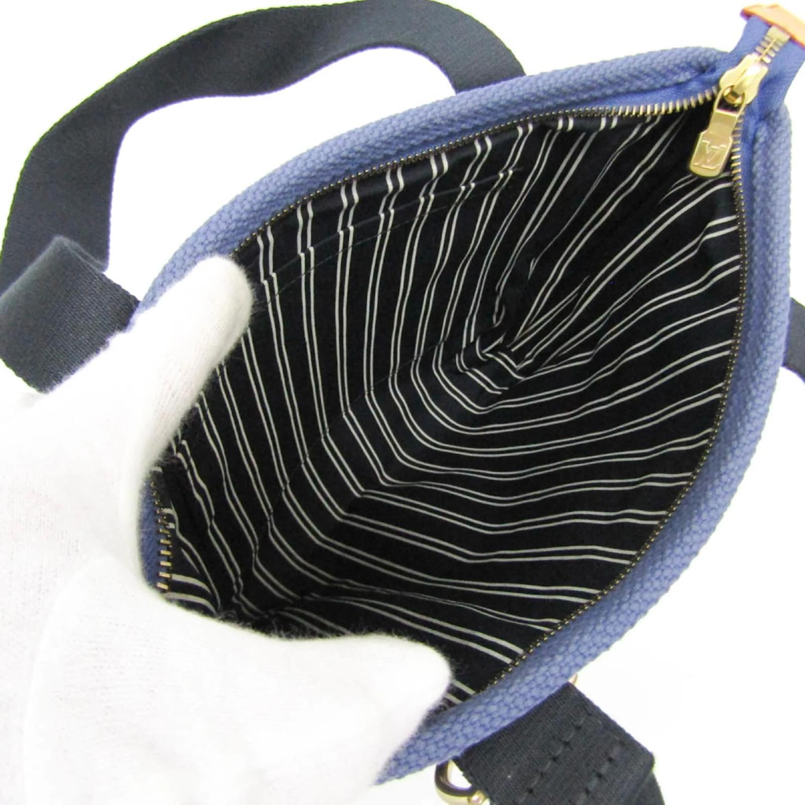 Louis Vuitton Antigua Cabas PM M40090 Women's Tote Bag Blue Cloth ref.2142708