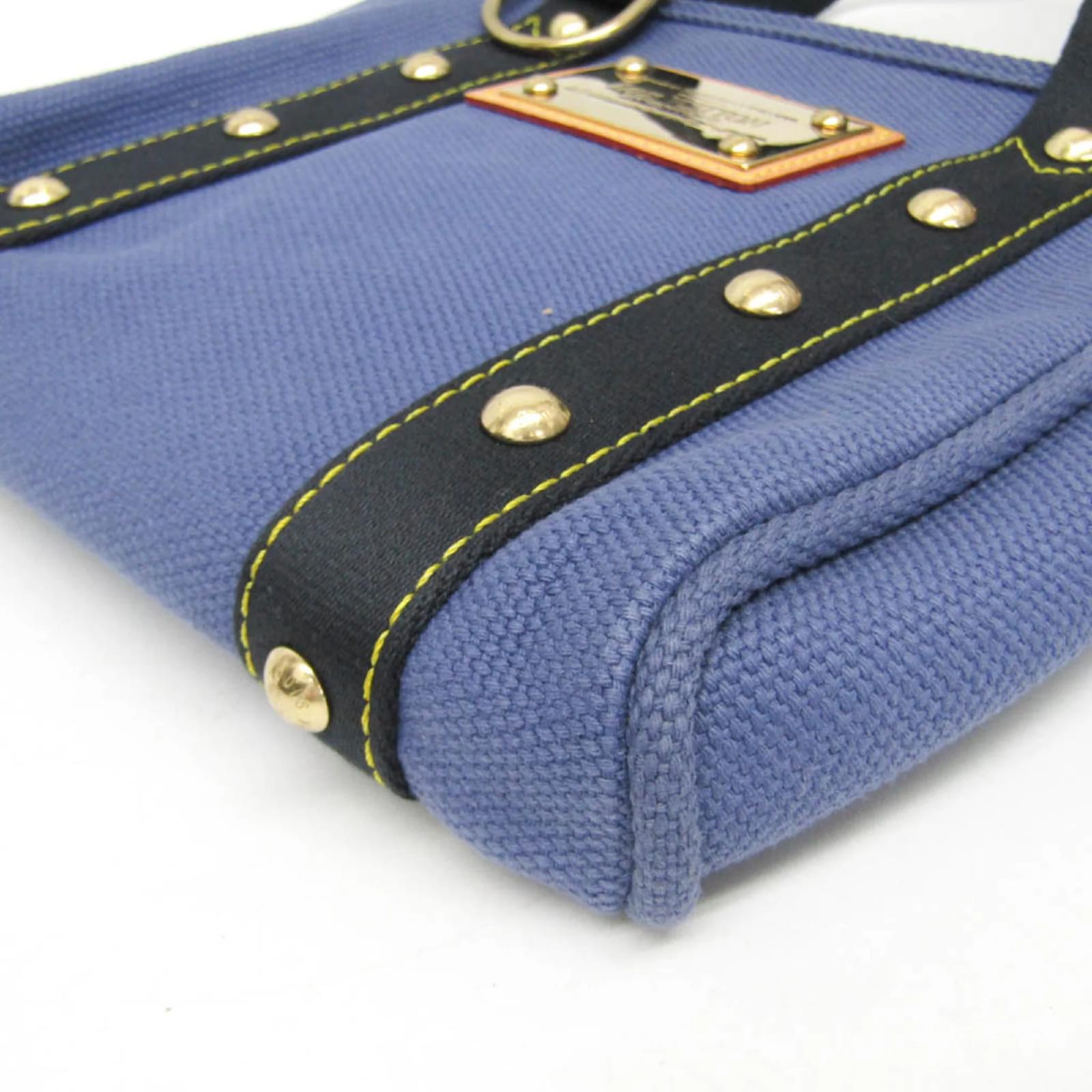 Louis Vuitton Antigua Cabas PM M40090 Women's Tote Bag Blue Cloth ref.2142708