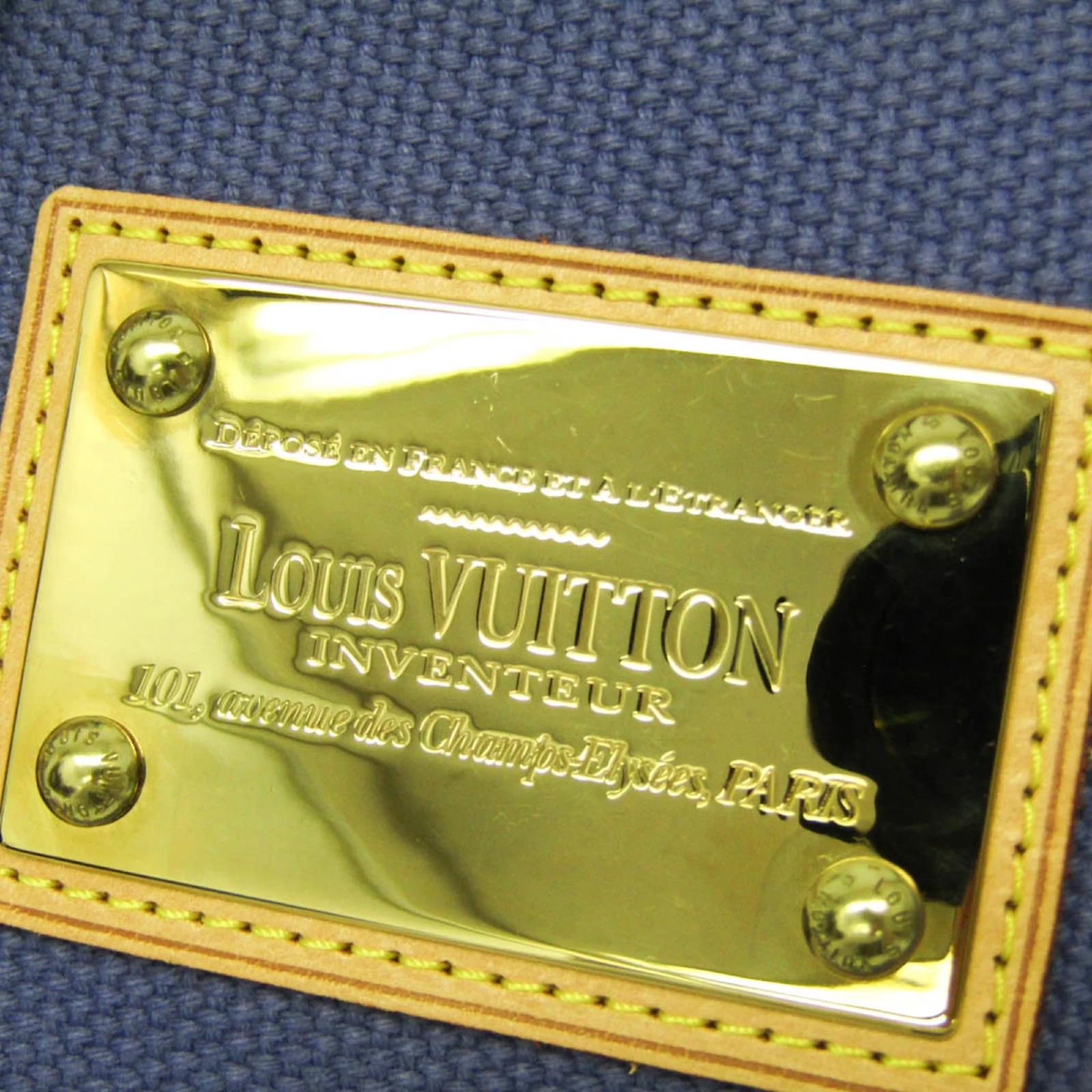 Louis Vuitton Antigua Cabas PM M40090 Women's Tote Bag Blue Cloth ref.2142708