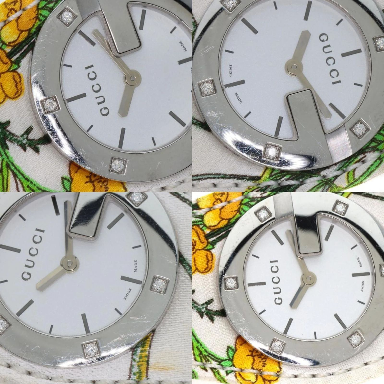 Gucci YA104 Bandeau Flora Watch ref.JC2144431 (Sold) - Joli 