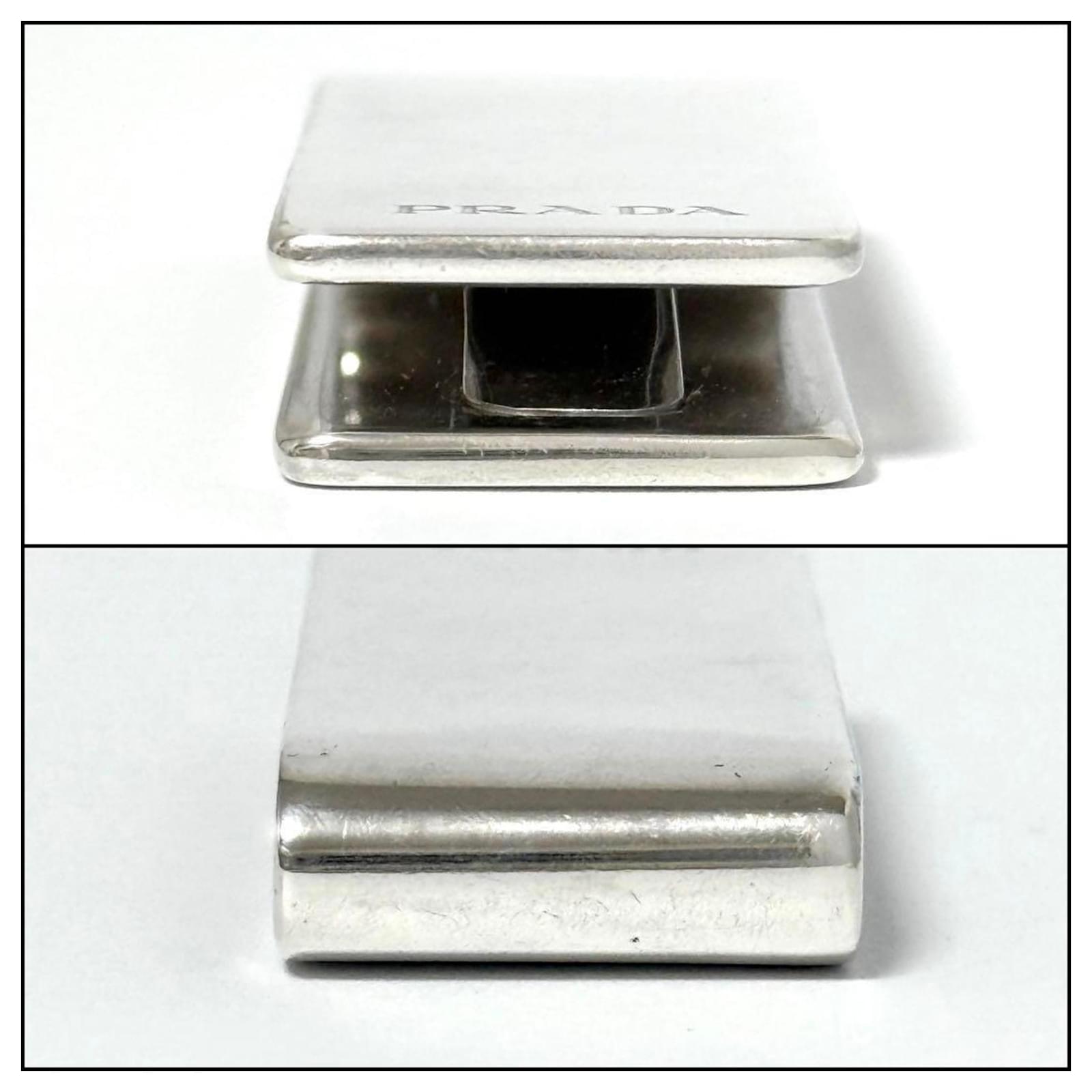 Prada Men's Vintage Silver Money Clip ref.2145475 - Joli Closet