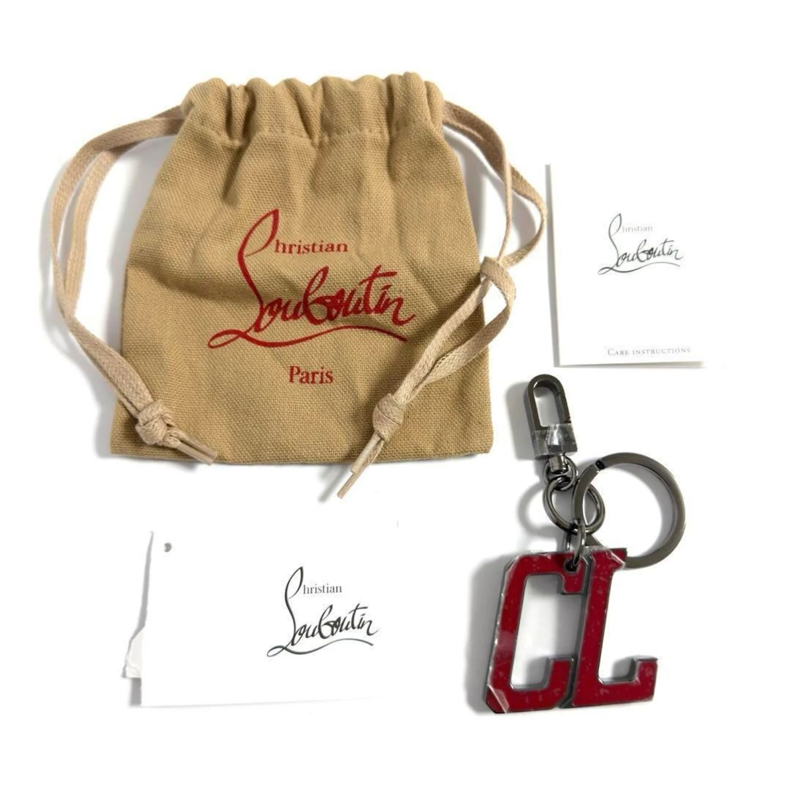 Christian Louboutin Men's Key Holder Metal ref.2145504 - Joli Closet
