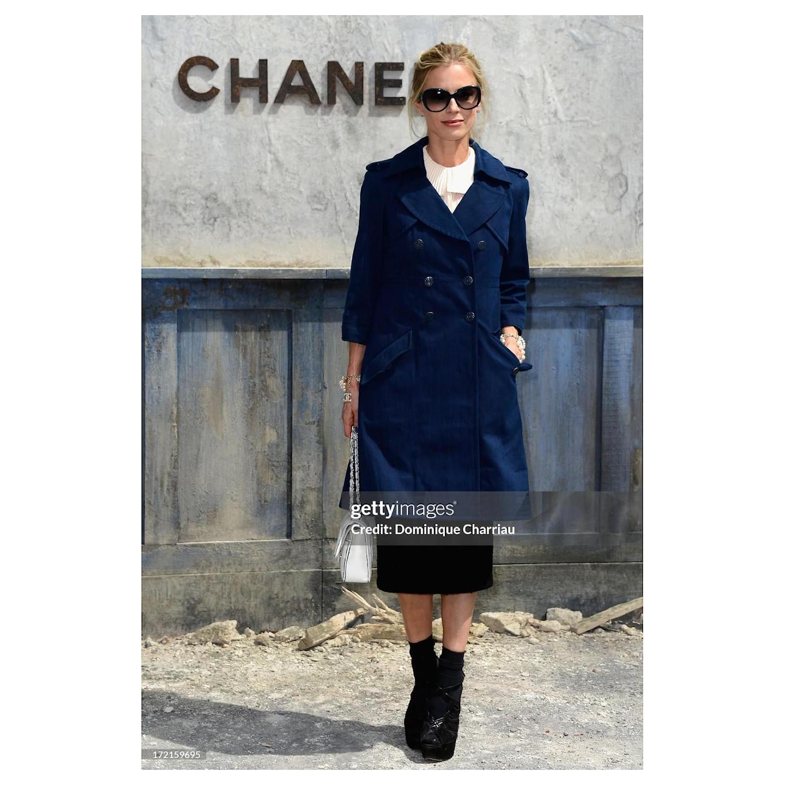 Manteau trench en coton de la collection SS 2013 de Chanel et